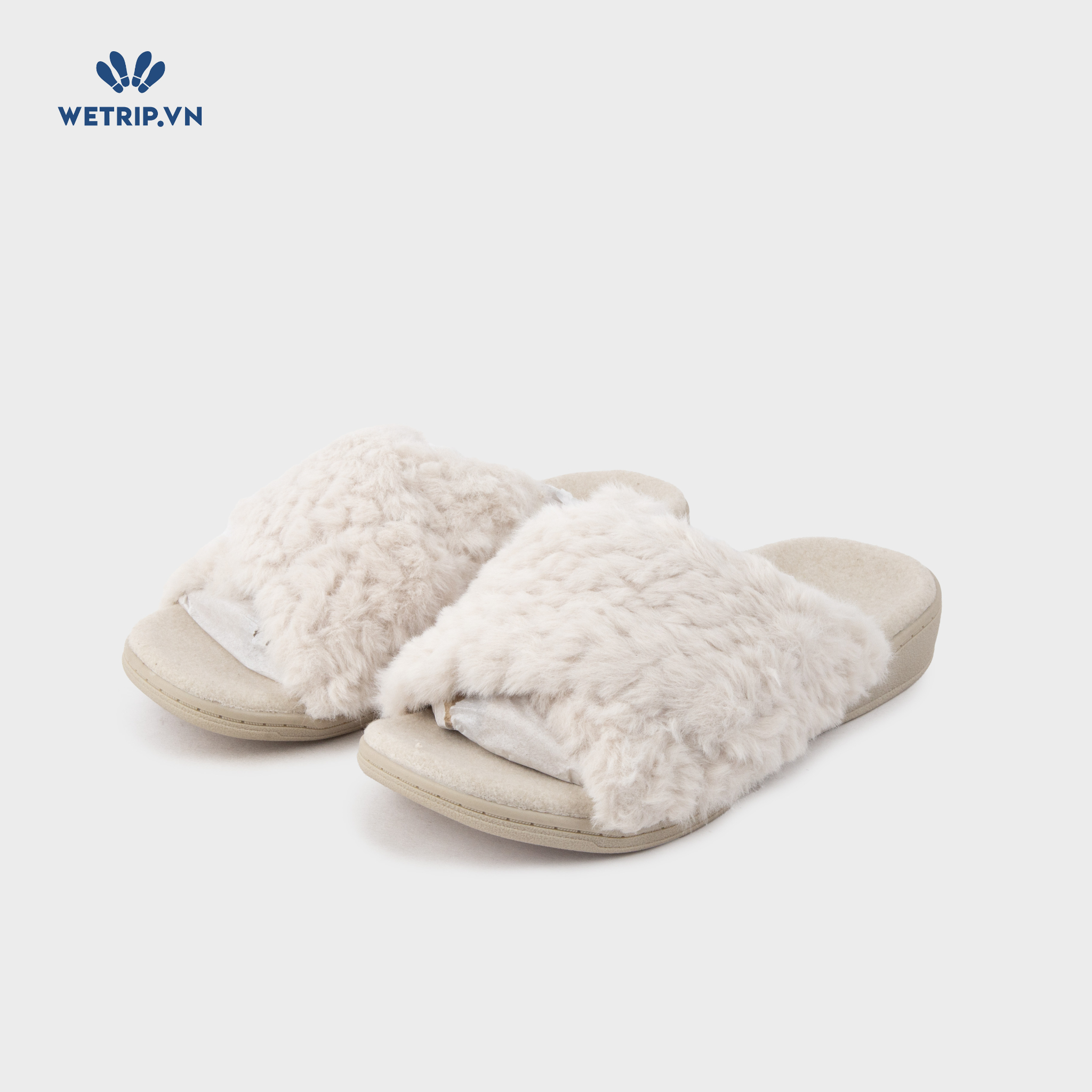 Sandal Vionic (Be - lông ) Mã SD-VINIC-017-A