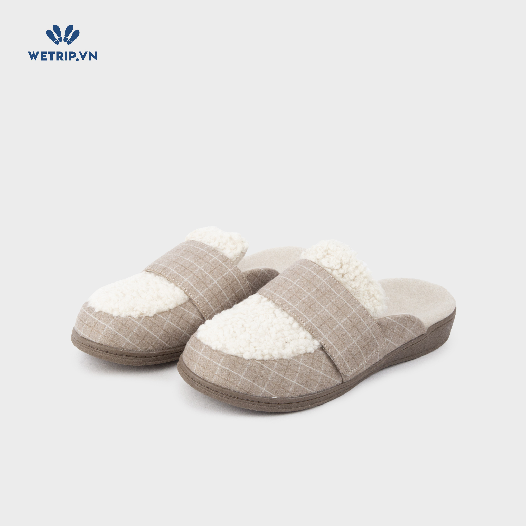 Mules Vionic (Dạ kẻ) Mã ML-VINIC-003-C