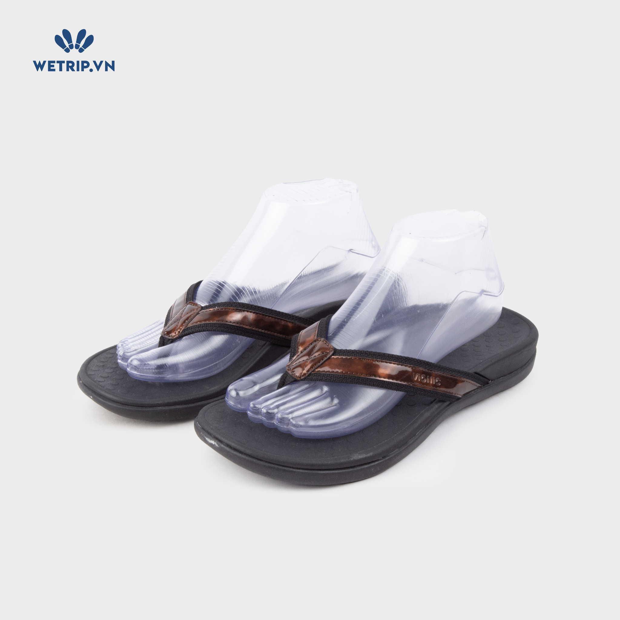 Xỏ Ngón Vionic (Quai nâu loang) Mã XN-VINIC-008-C