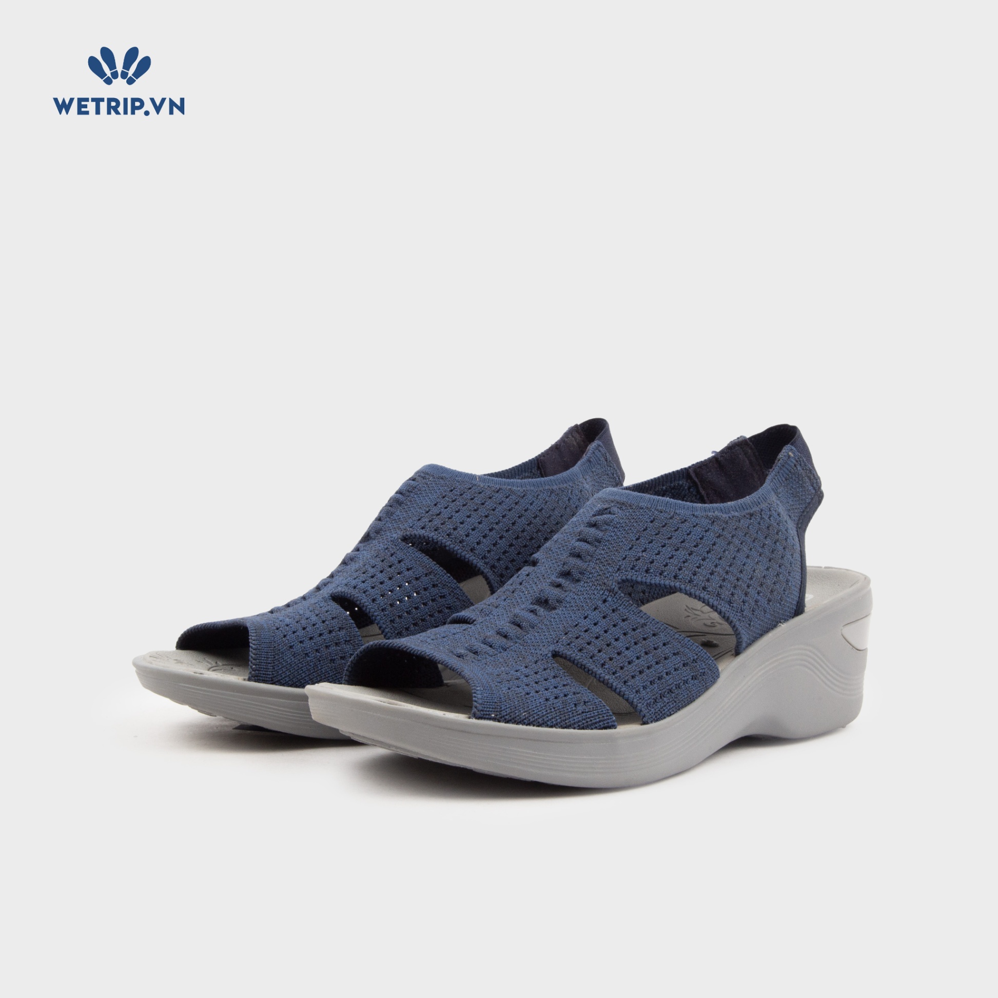 Sandal Xuồng Bzees (Xanh than) Mã SDX-BZE-001-A