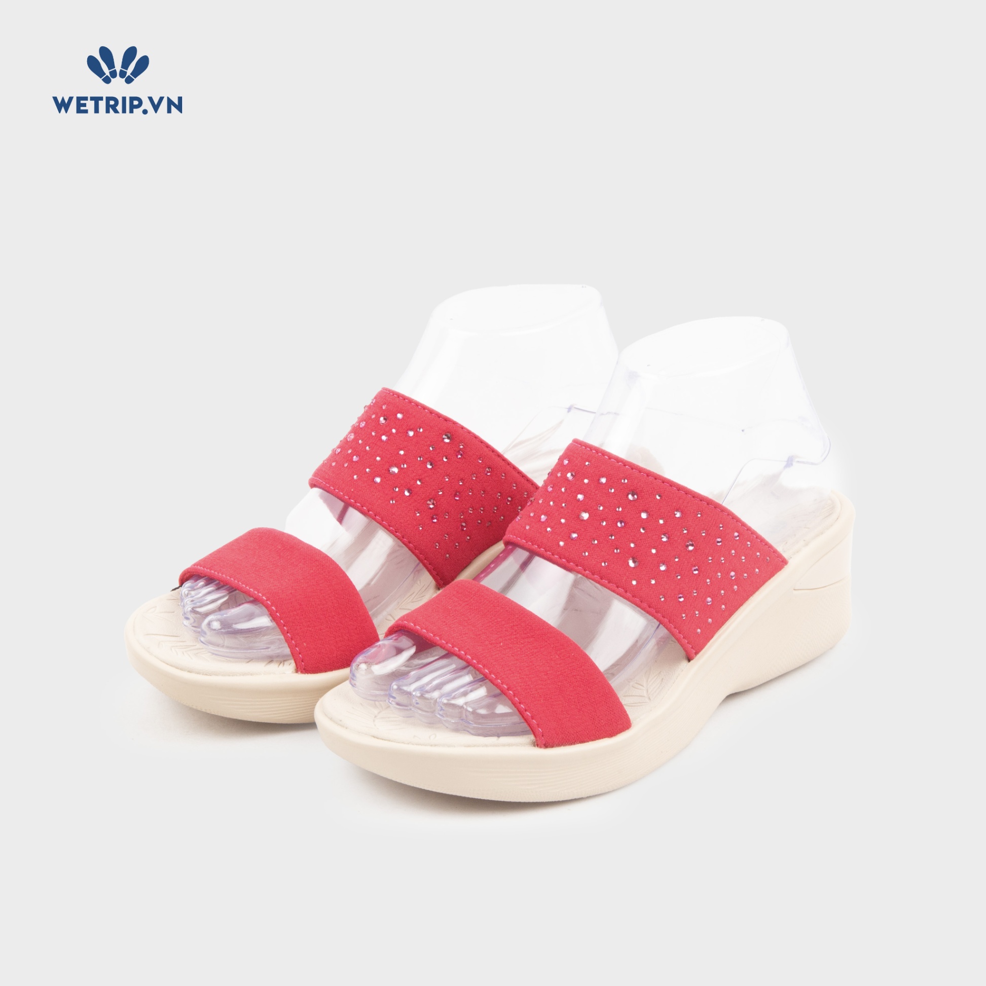 Sandal Xuồng Bzees (Đỏ) Mã SDX-BZE-004-B