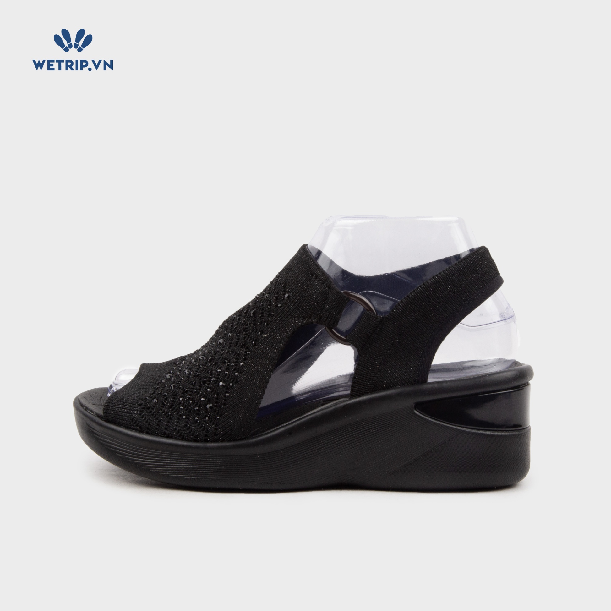 Sandal Xuồng Bzees (Đen) Mã SDX-BZE-002-A