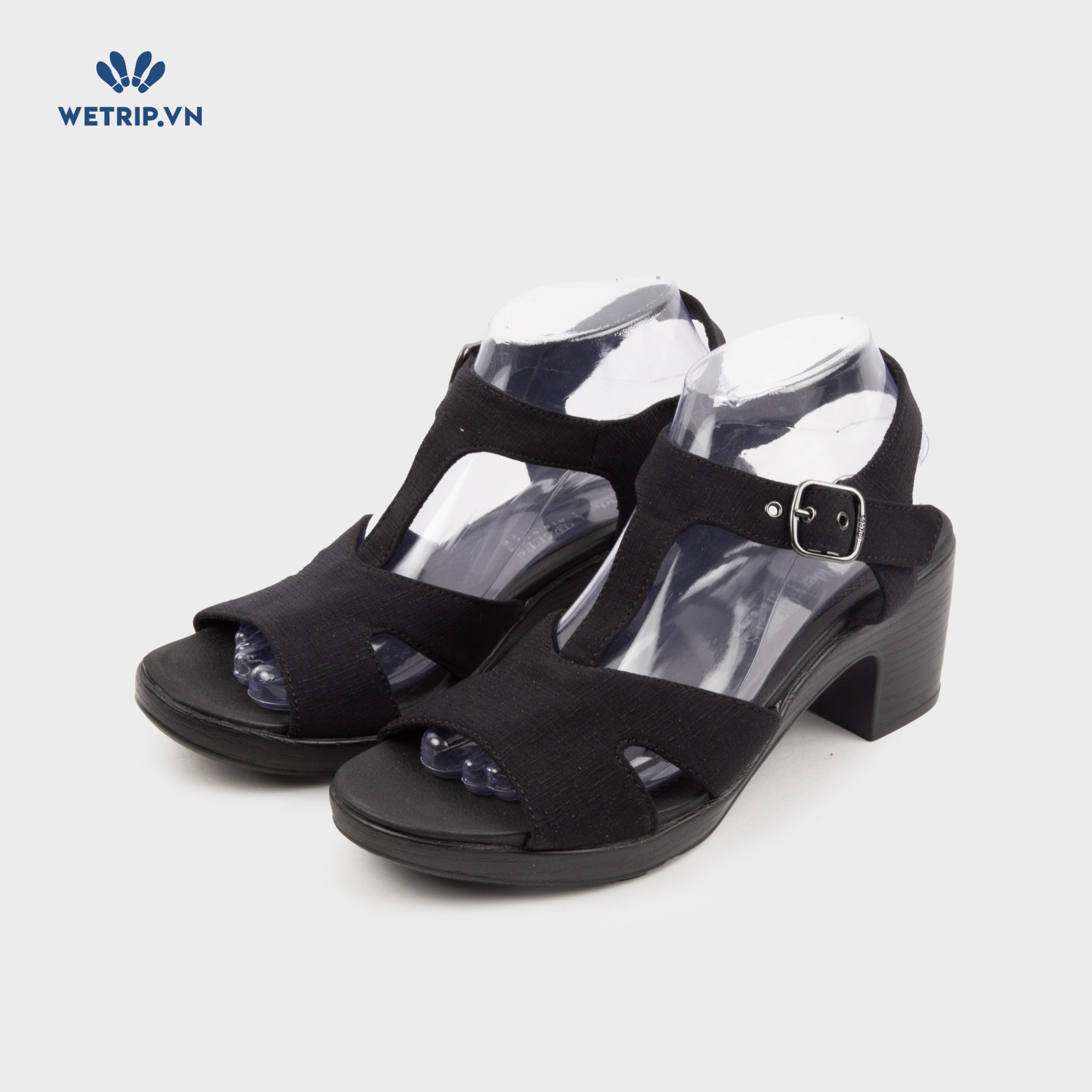 Sandal Cao Gót Bzees (Đen) Mã SDCG-BZE-002-E