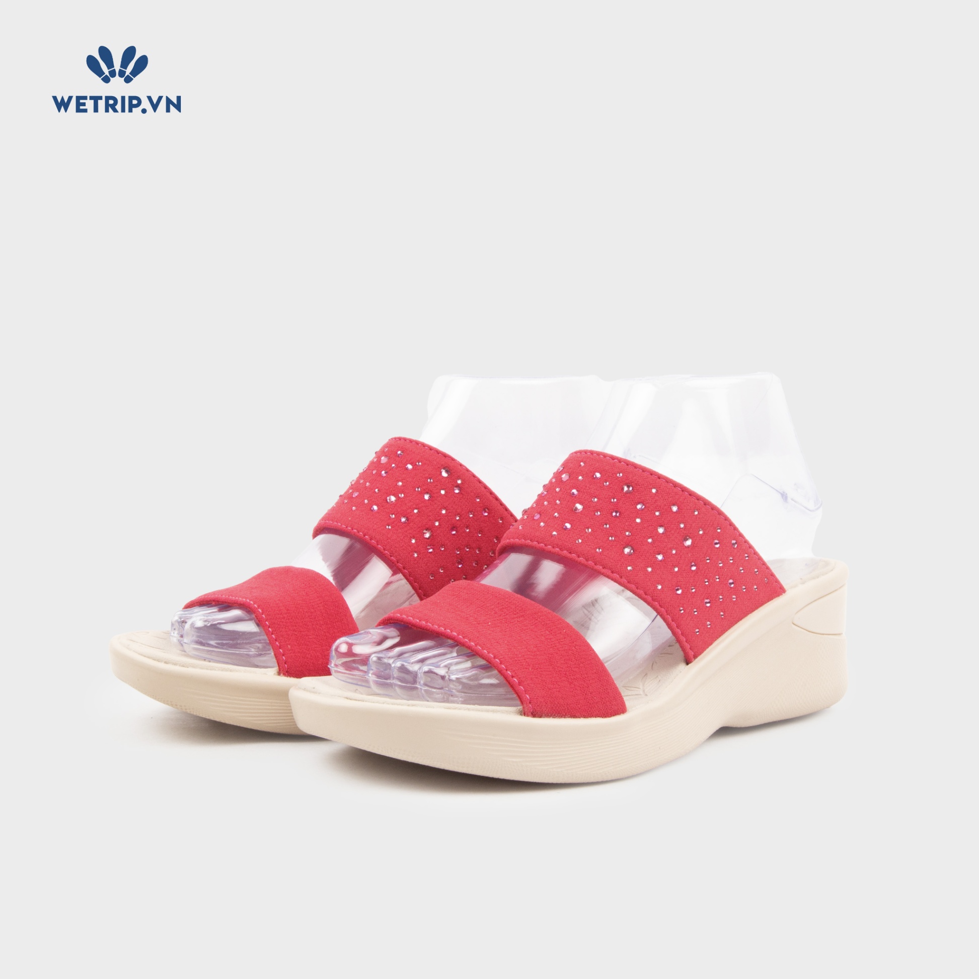 Sandal Xuồng Bzees (Đỏ) Mã SDX-BZE-004-B