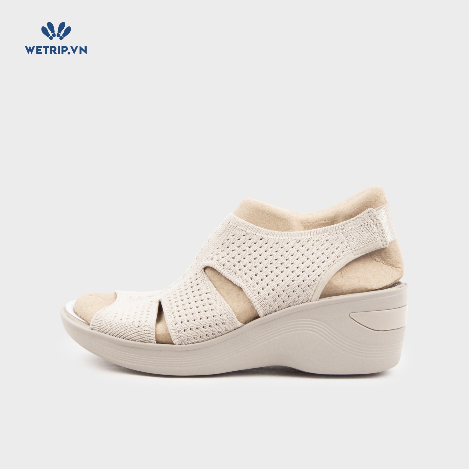 Sandal Xuồng Bzees (Ghi) Mã SDX-BZE-001-B