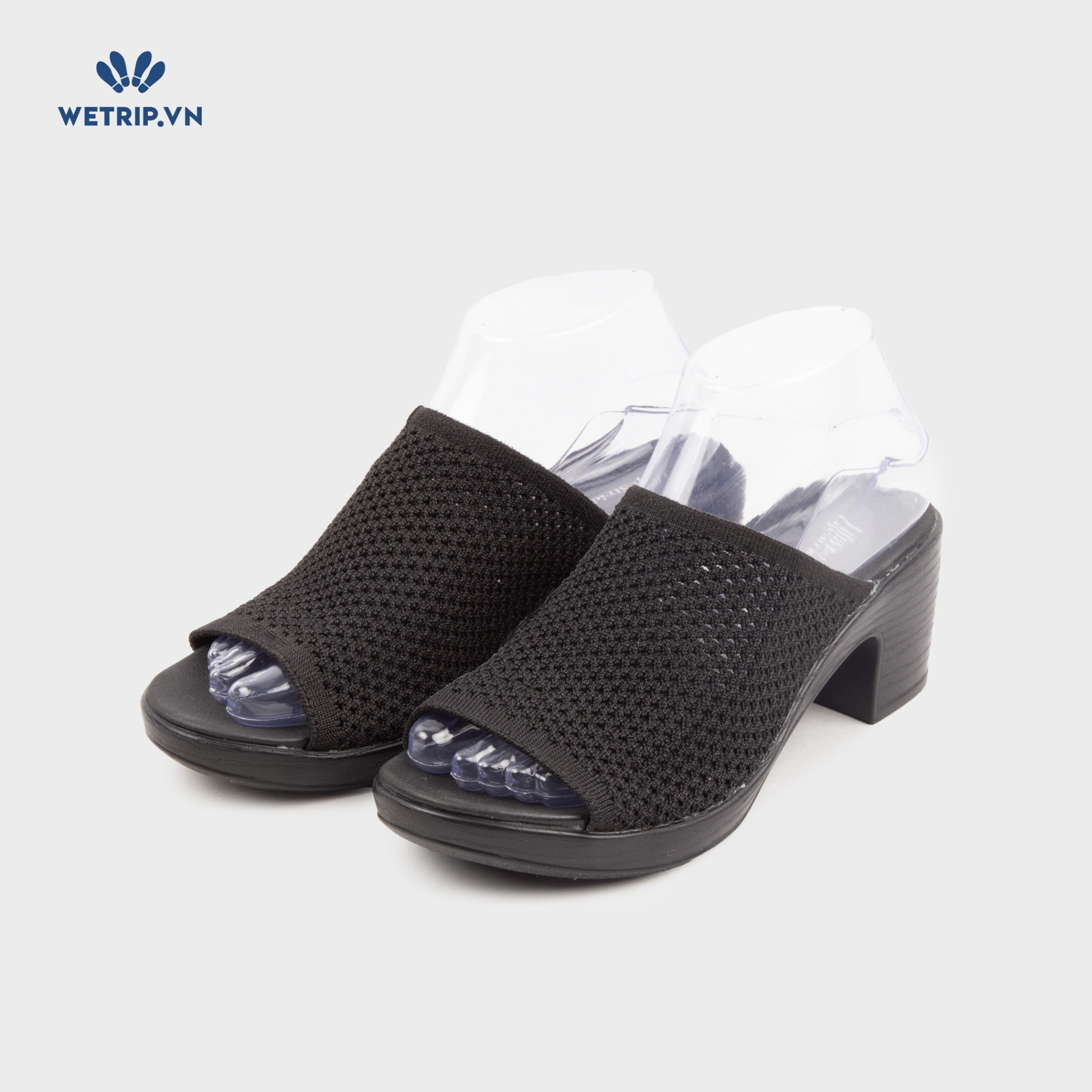 Sandal Cao Gót Bzees (Đen) Mã SDCG-BZE-003-A