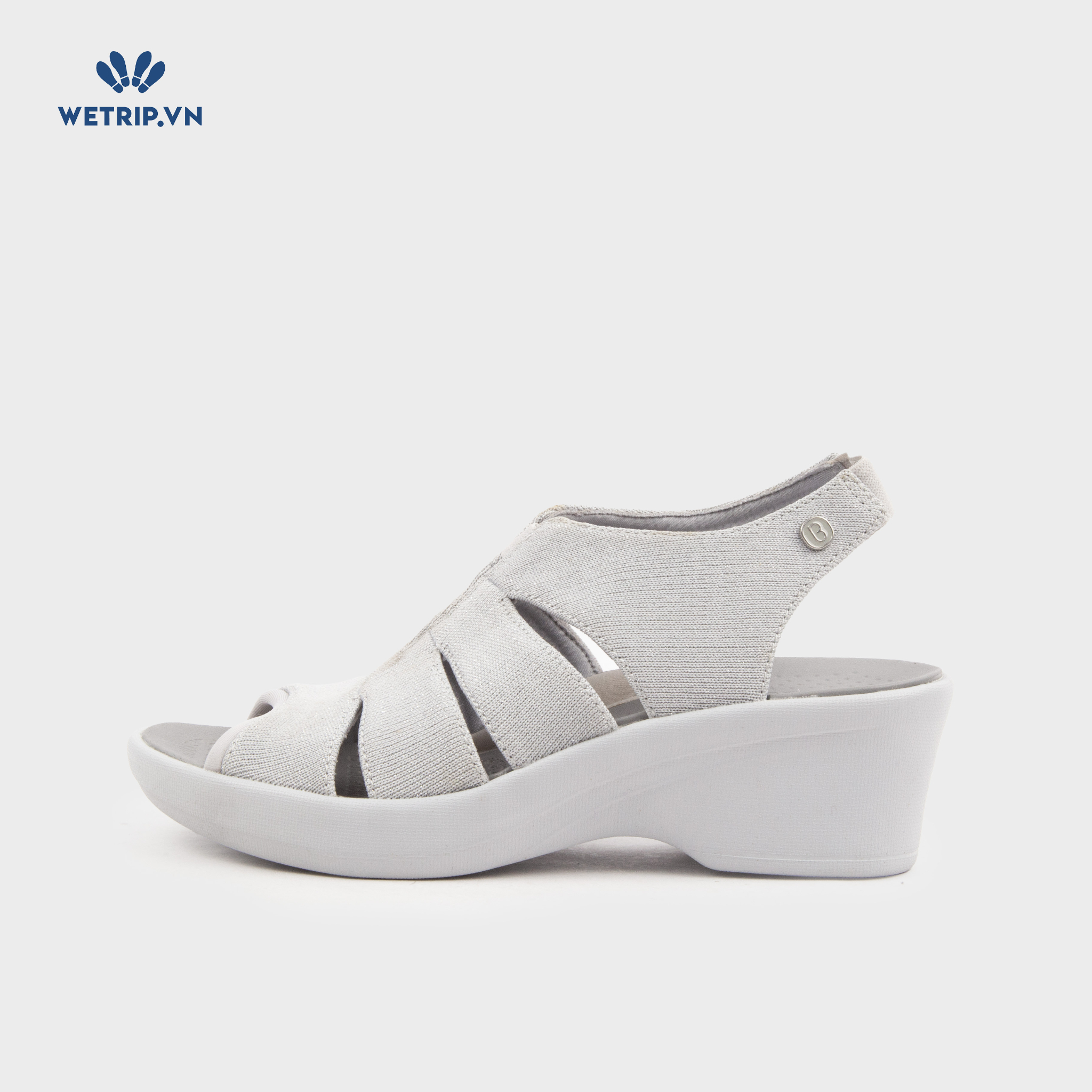 Sandal Xuồng Bzees (Ghi) Mã SDX-BZE-008-A