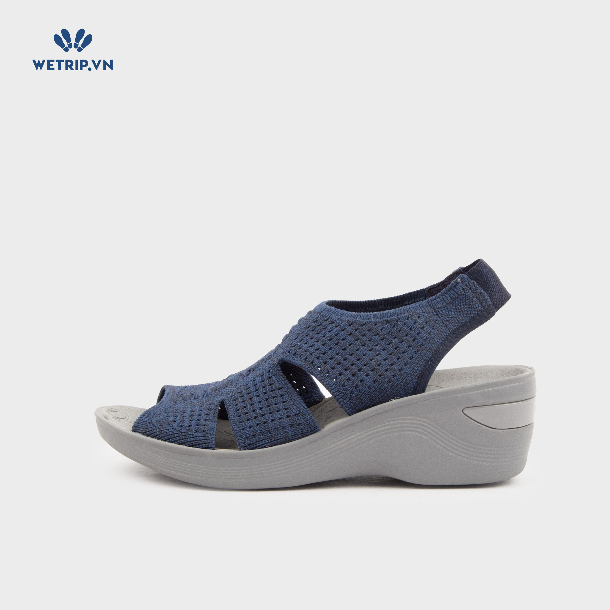 Sandal Xuồng Bzees (Xanh than) Mã SDX-BZE-001-A
