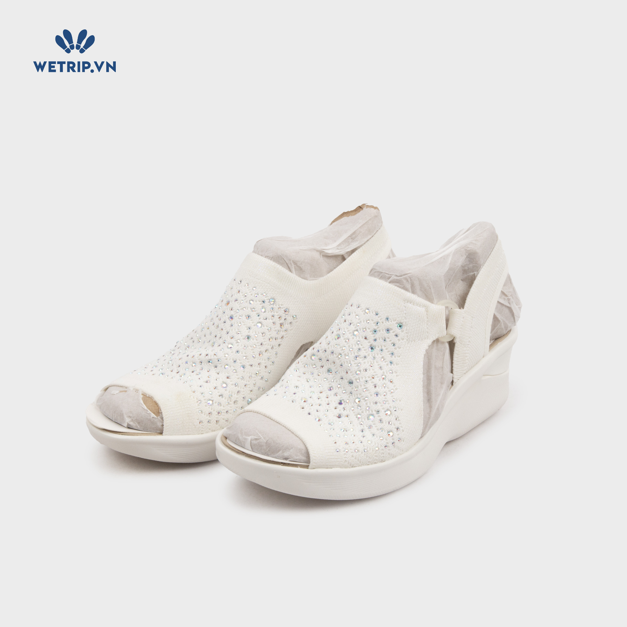Sandal Xuồng Bzees (Trắng) Mã SDX-BZE-002-D