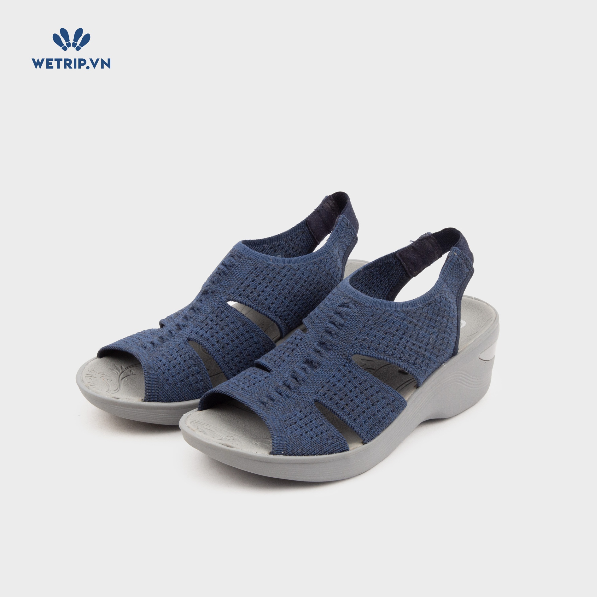 Sandal Xuồng Bzees (Xanh than) Mã SDX-BZE-001-A