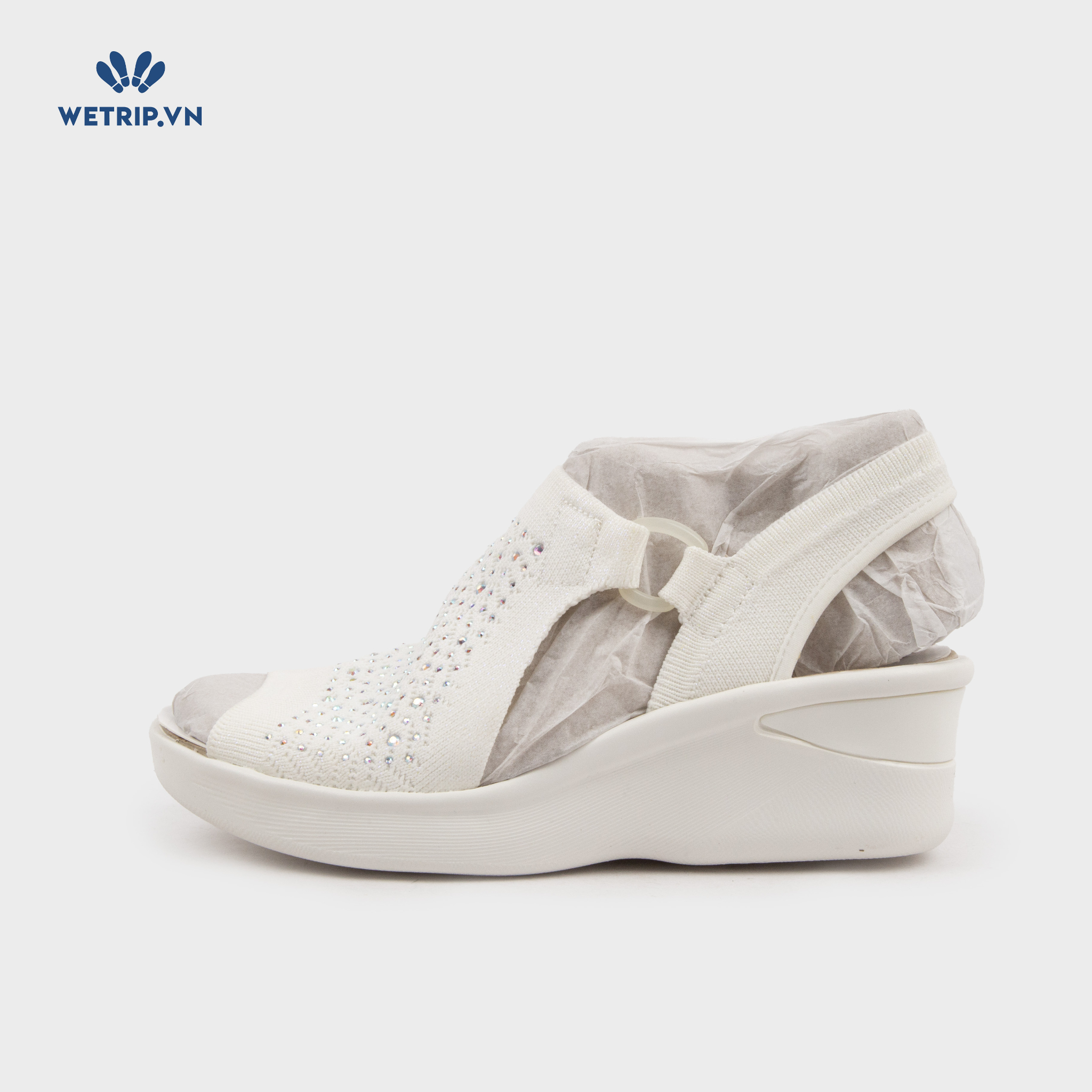 Sandal Xuồng Bzees (Trắng) Mã SDX-BZE-002-D