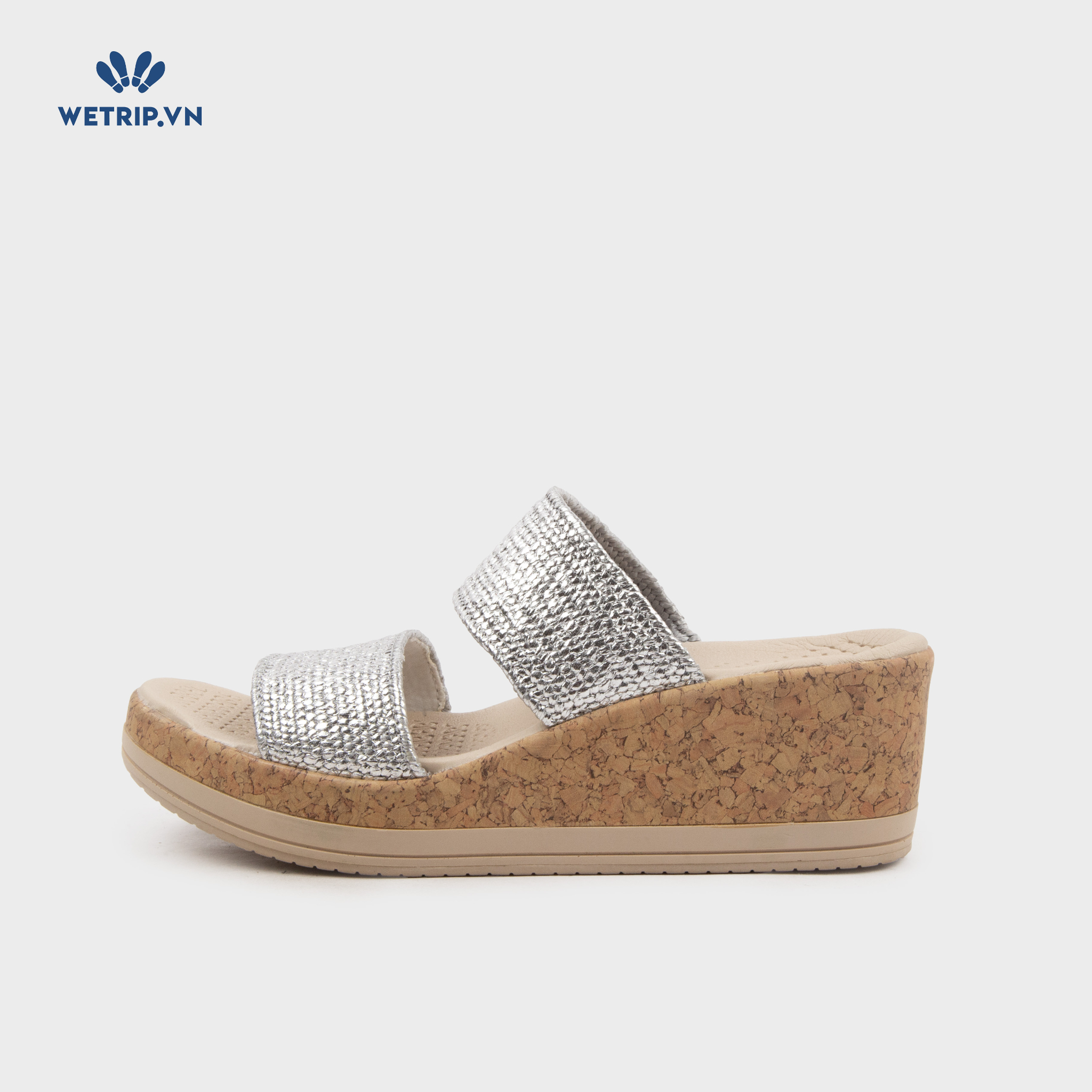 Sandal Xuồng Bzees (Bạc) Mã SDX-BZE-007-B