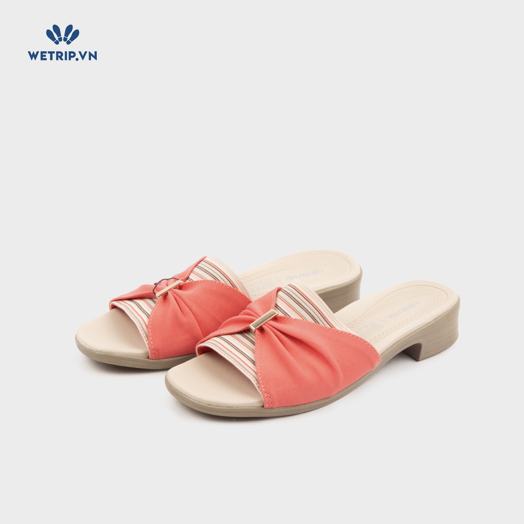 Sandal Cao Gót Bzees (Đỏ) Mã SDCG-BZE-004-B