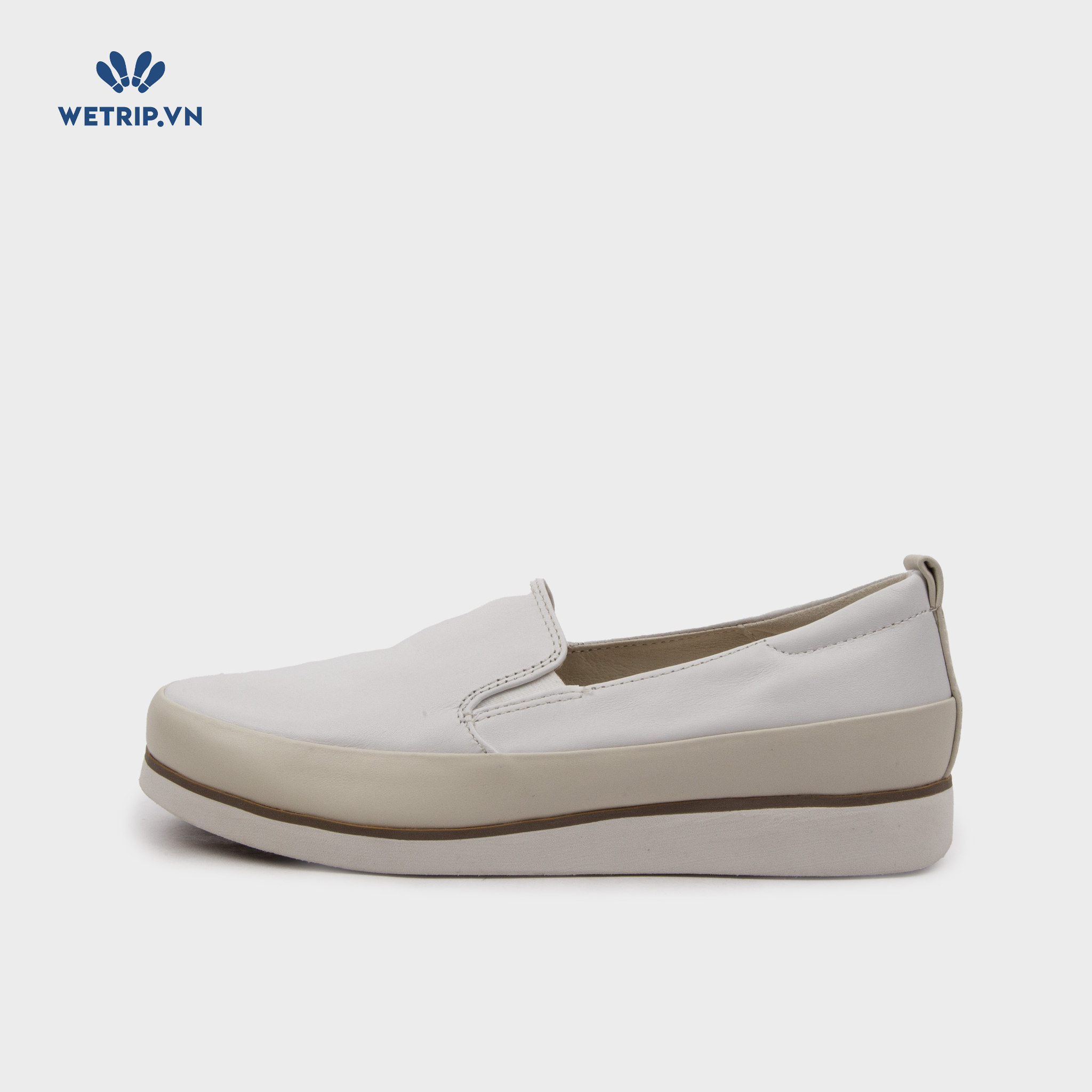 Slip-On Bussola (Trắng) Mã SLO-BSL-013-H