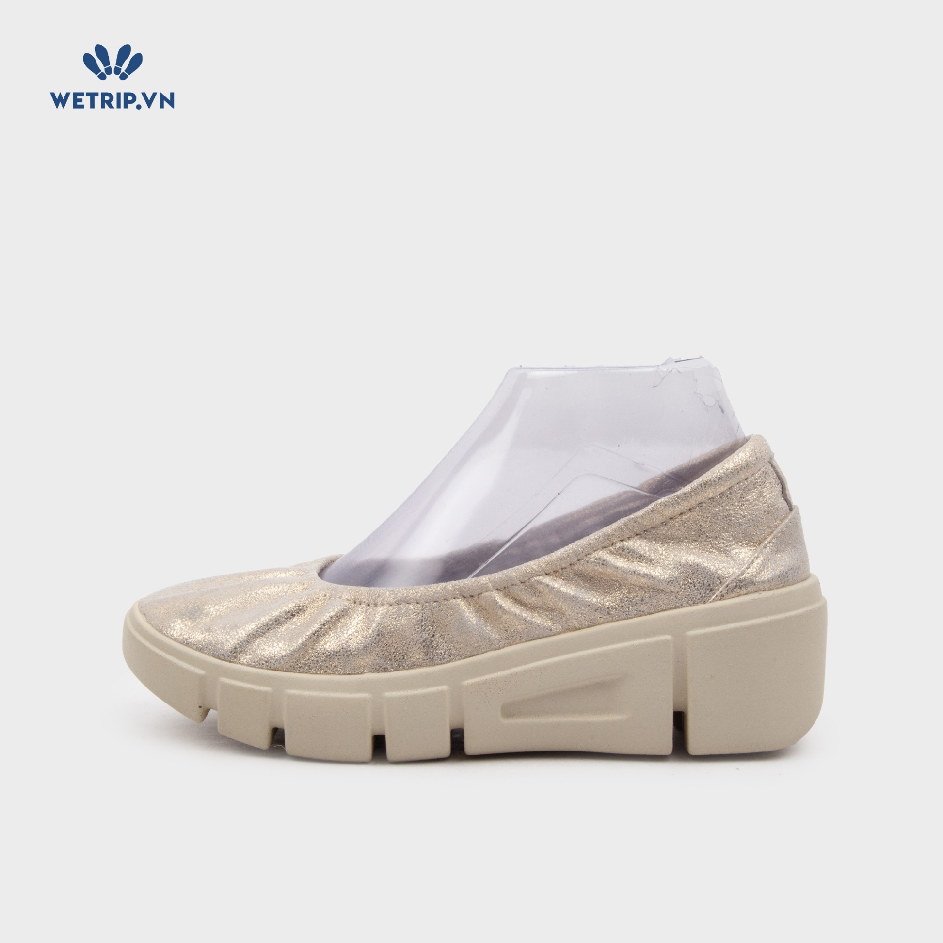 Giày Xuồng Bussola (Nhũ ánh đồng) Mã GX-BSL-011-E