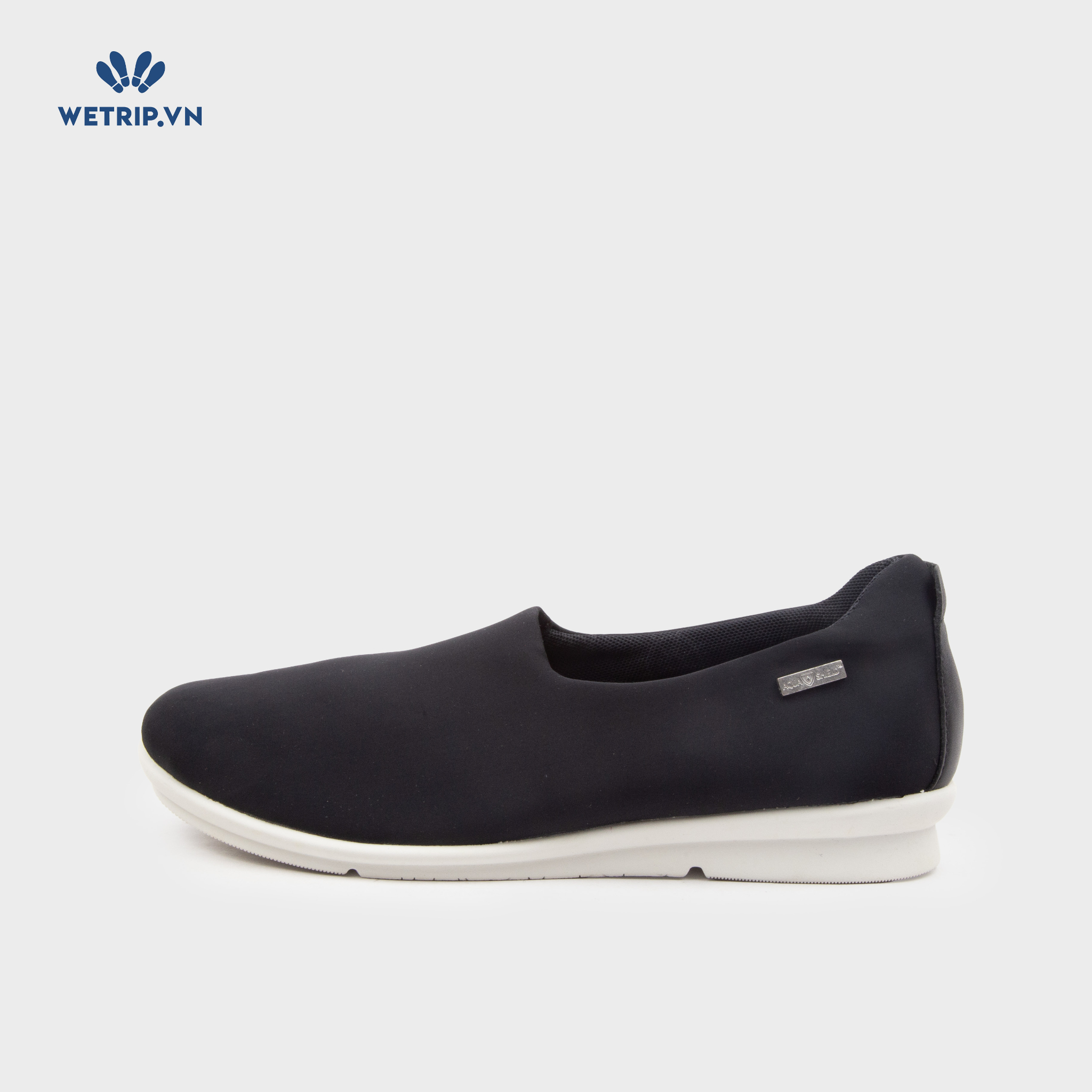 Slip-On Bussola (Đen đế trắng) Mã SLO-BSL-026-B1