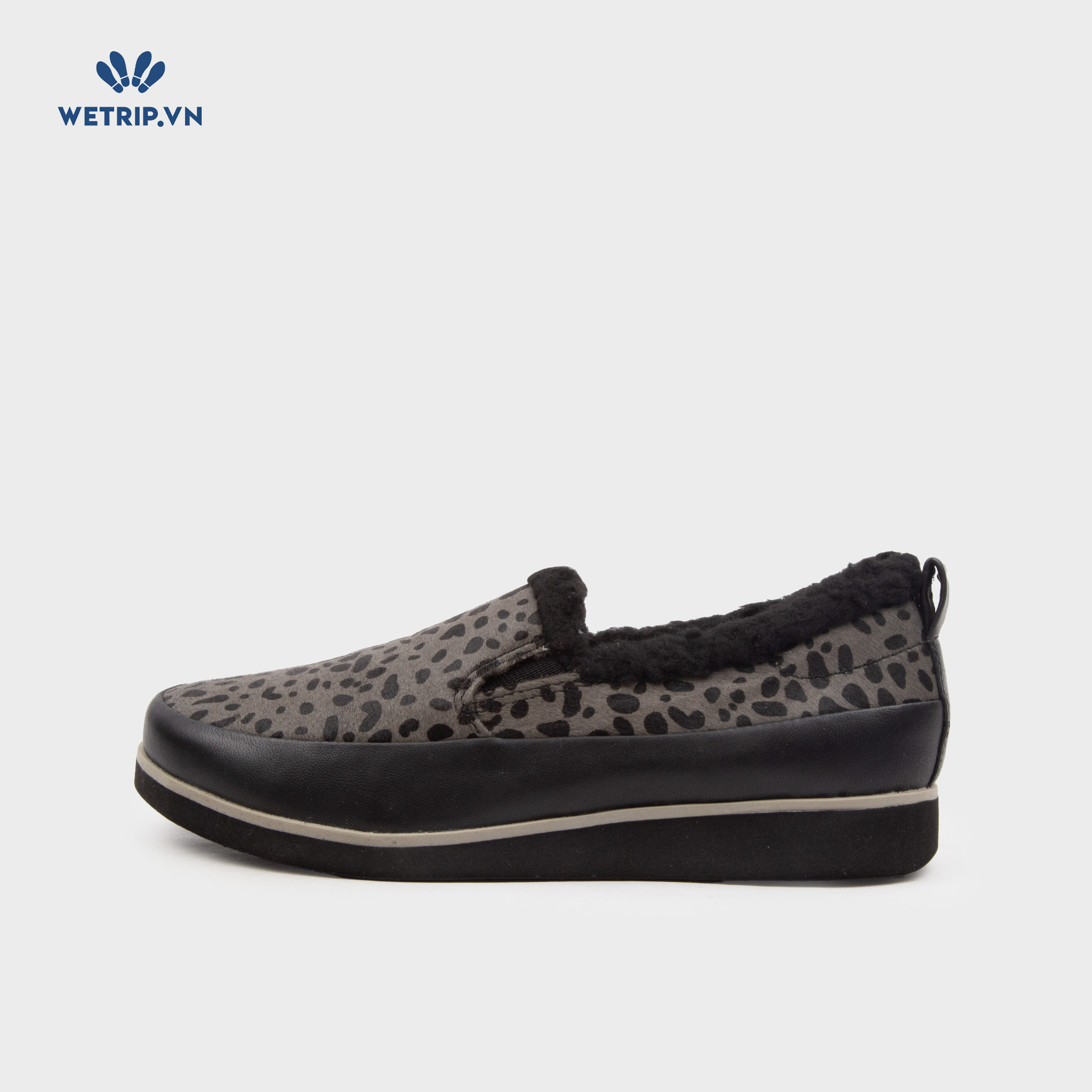 Slip-On Bussola (Da báo đế đen) Mã SLO-BSL-023-A1