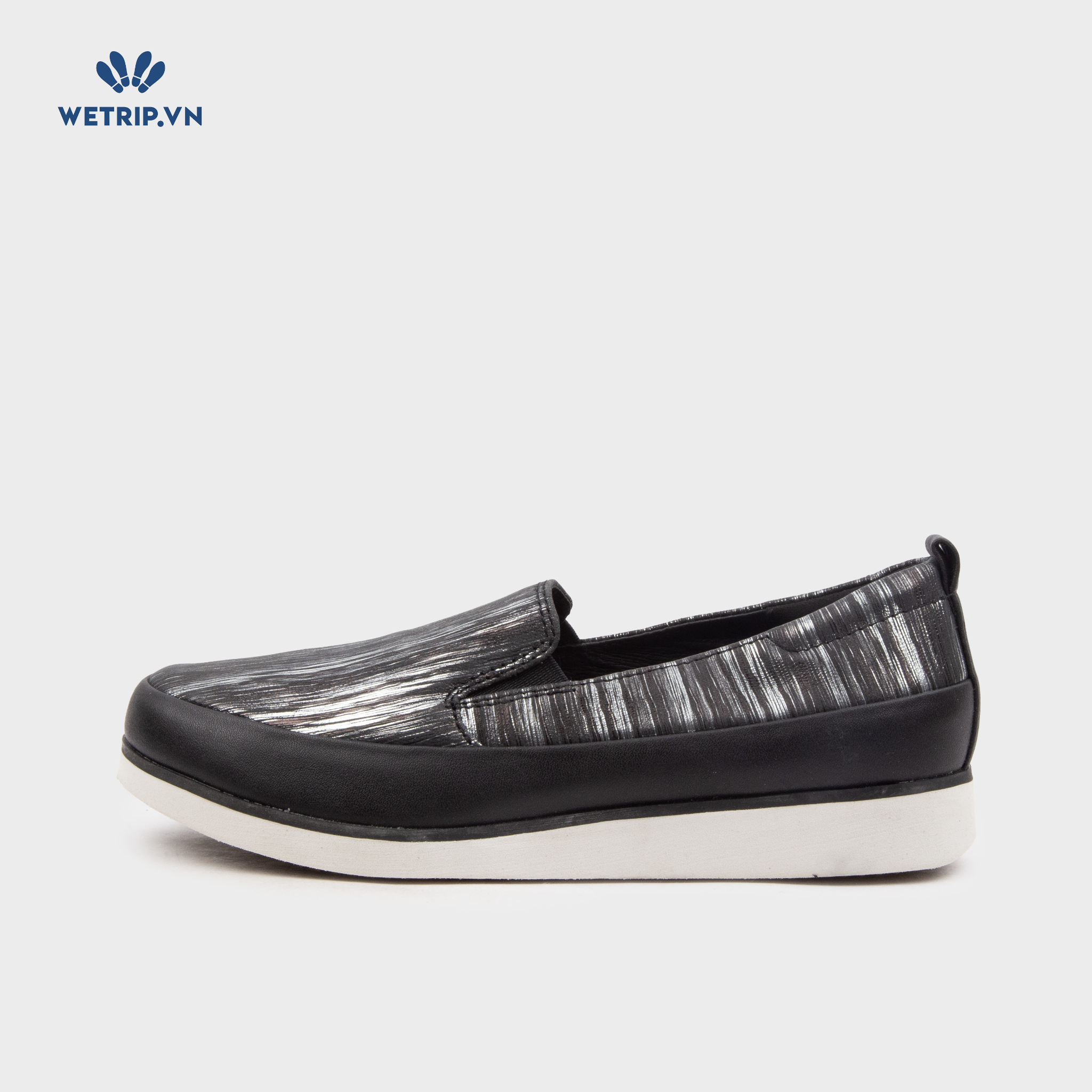 Slip-On Bussola (Sọc đen trắng) Mã SLO-BSL-013-C2