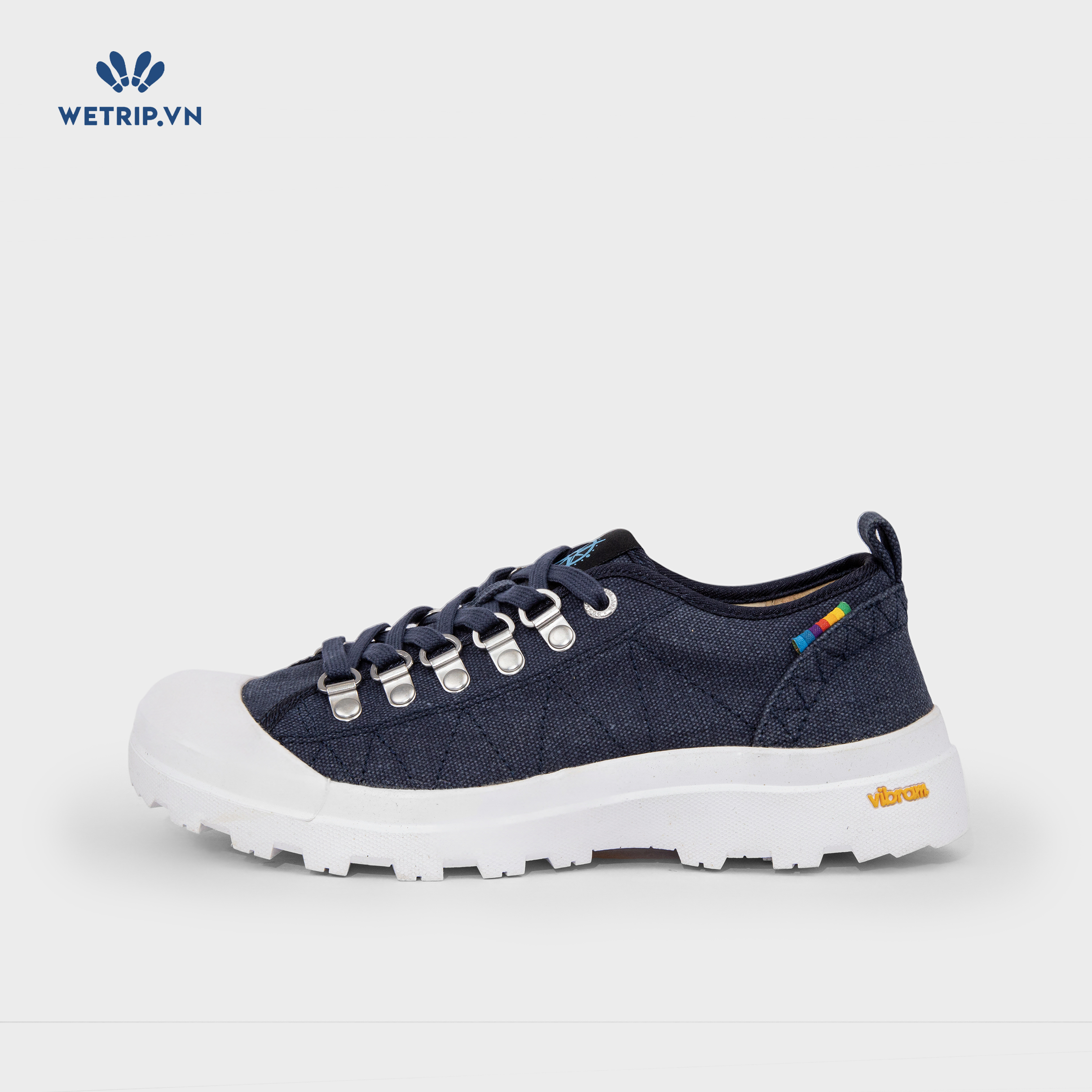 Sneaker Bussola (Xanh than) Mã SN-BSL-136-A