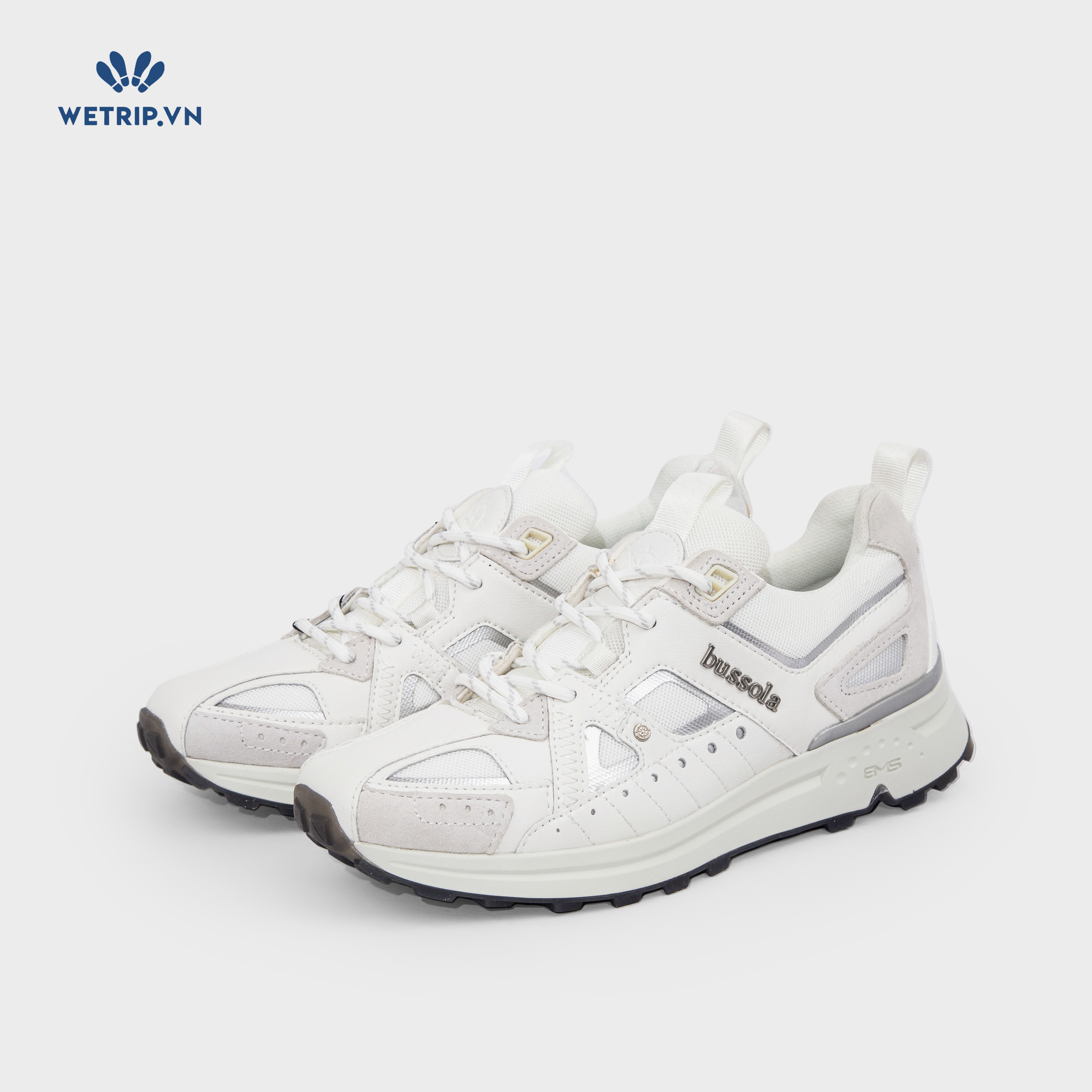 Sneaker Bussola (Trắng) Mã SN-BSL-125-A
