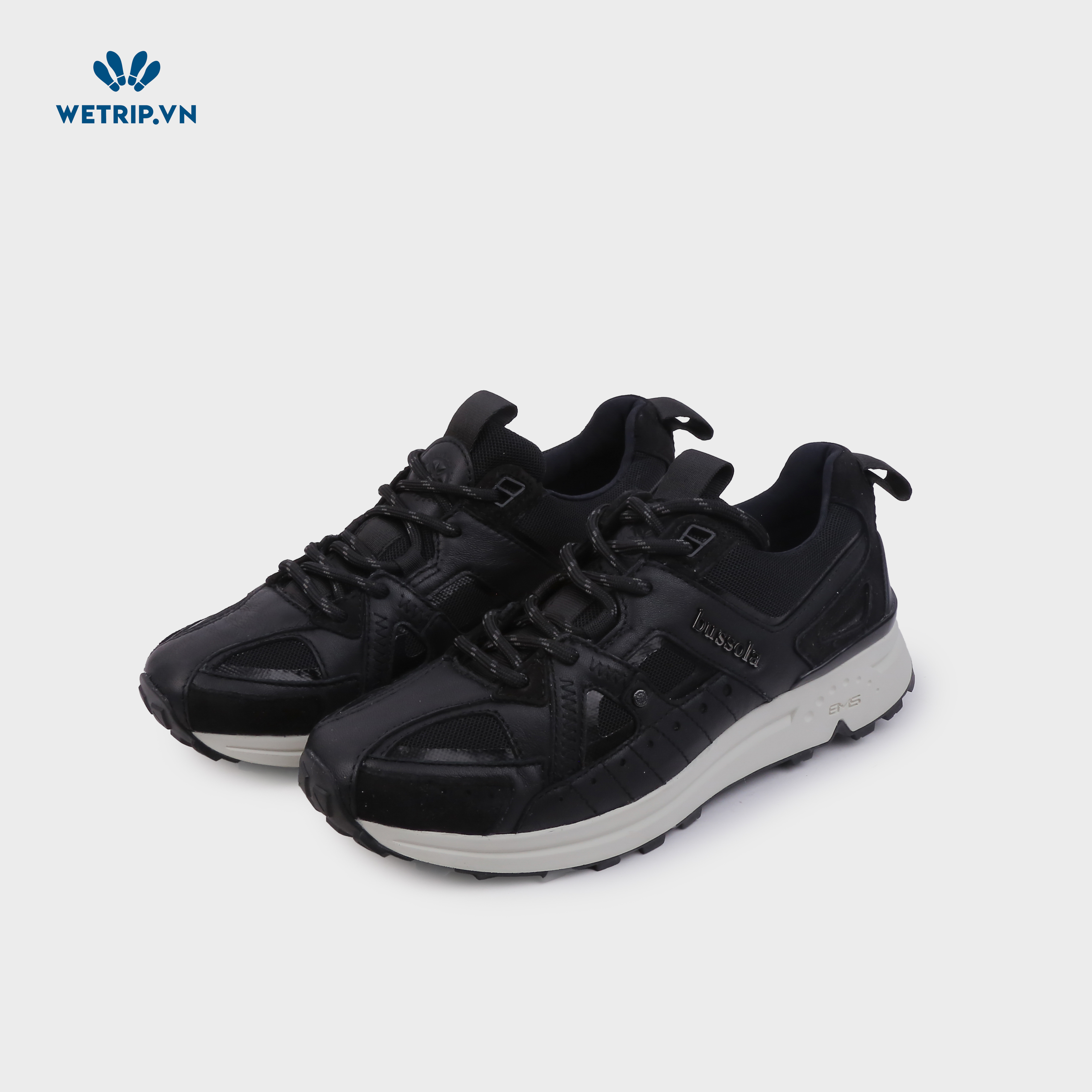 Sneaker Bussola (Đen) Mã SN-BSL-125-B