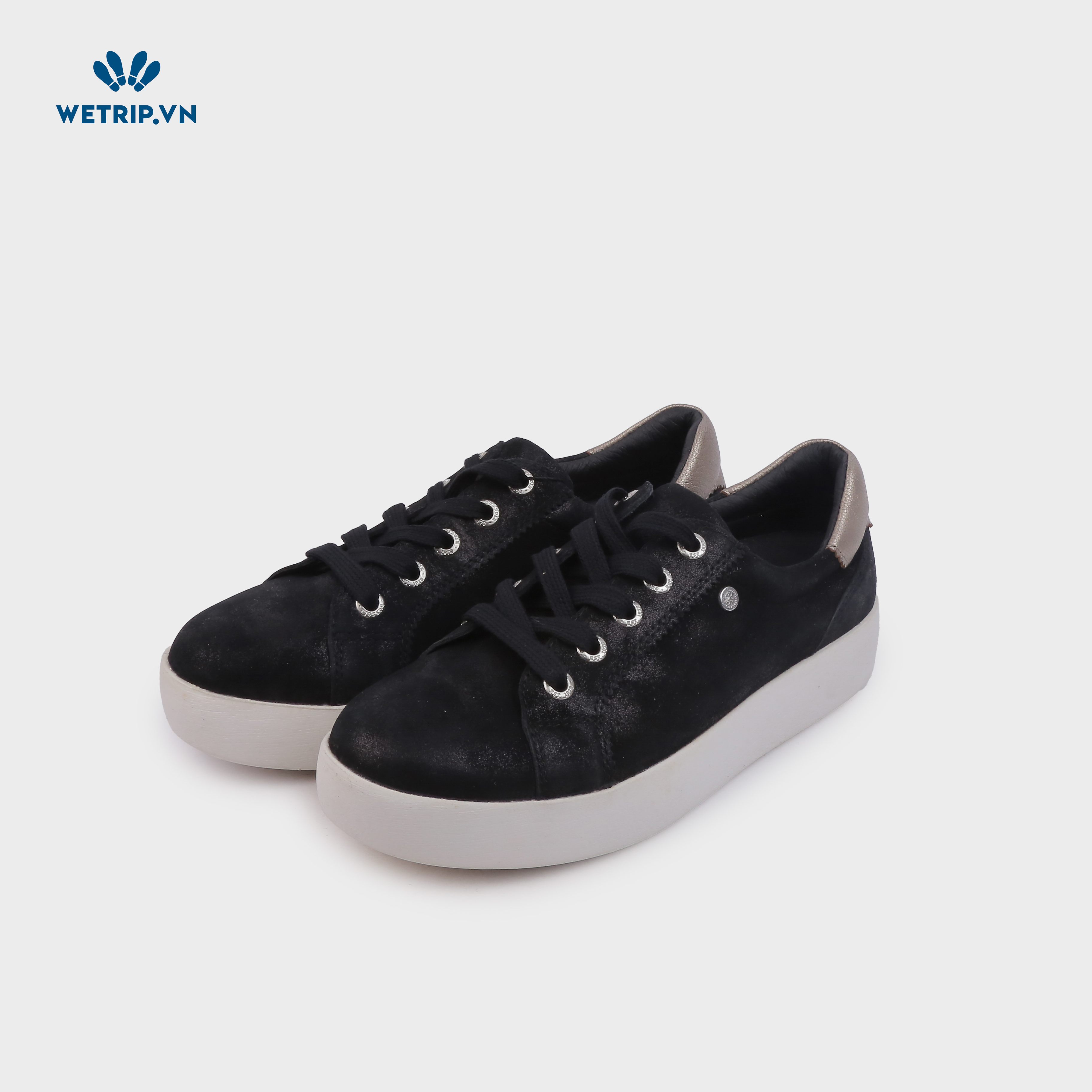 Sneaker Bussola (Đen ánh nhũ) Mã SN-BSL-092-A1