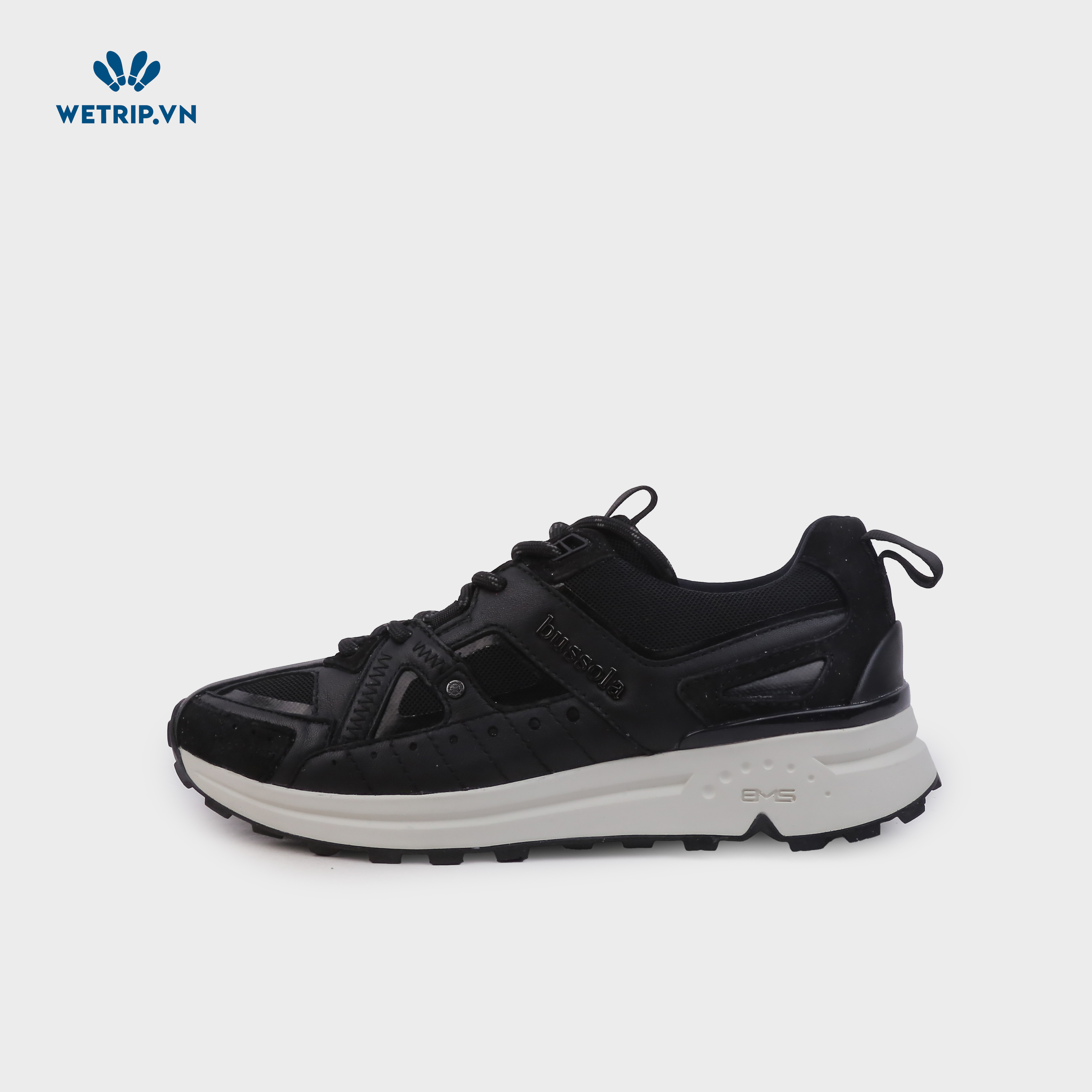 Sneaker Bussola (Đen) Mã SN-BSL-125-B