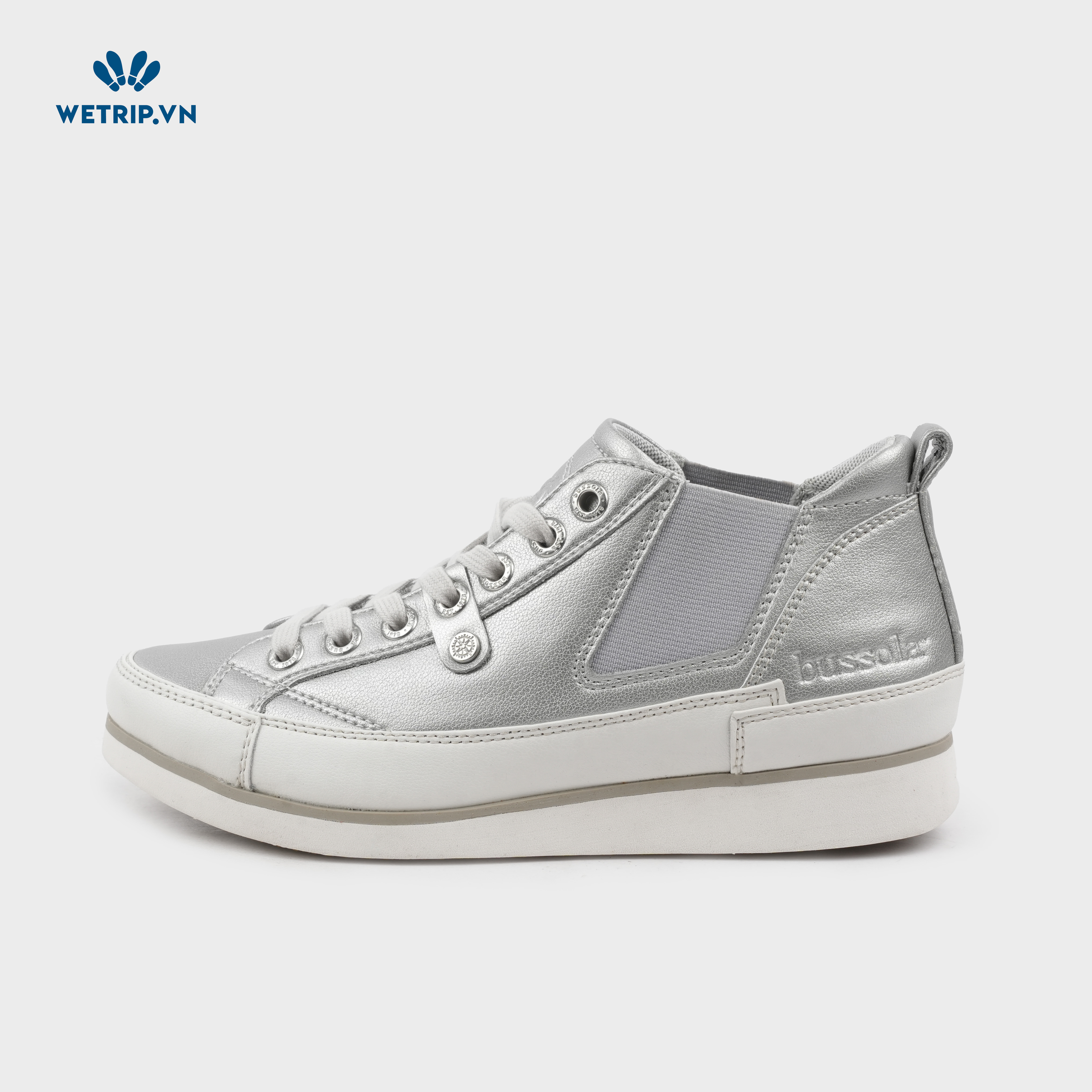 Sneaker Bussola (Bạc) Mã SN-BSL-079-D1