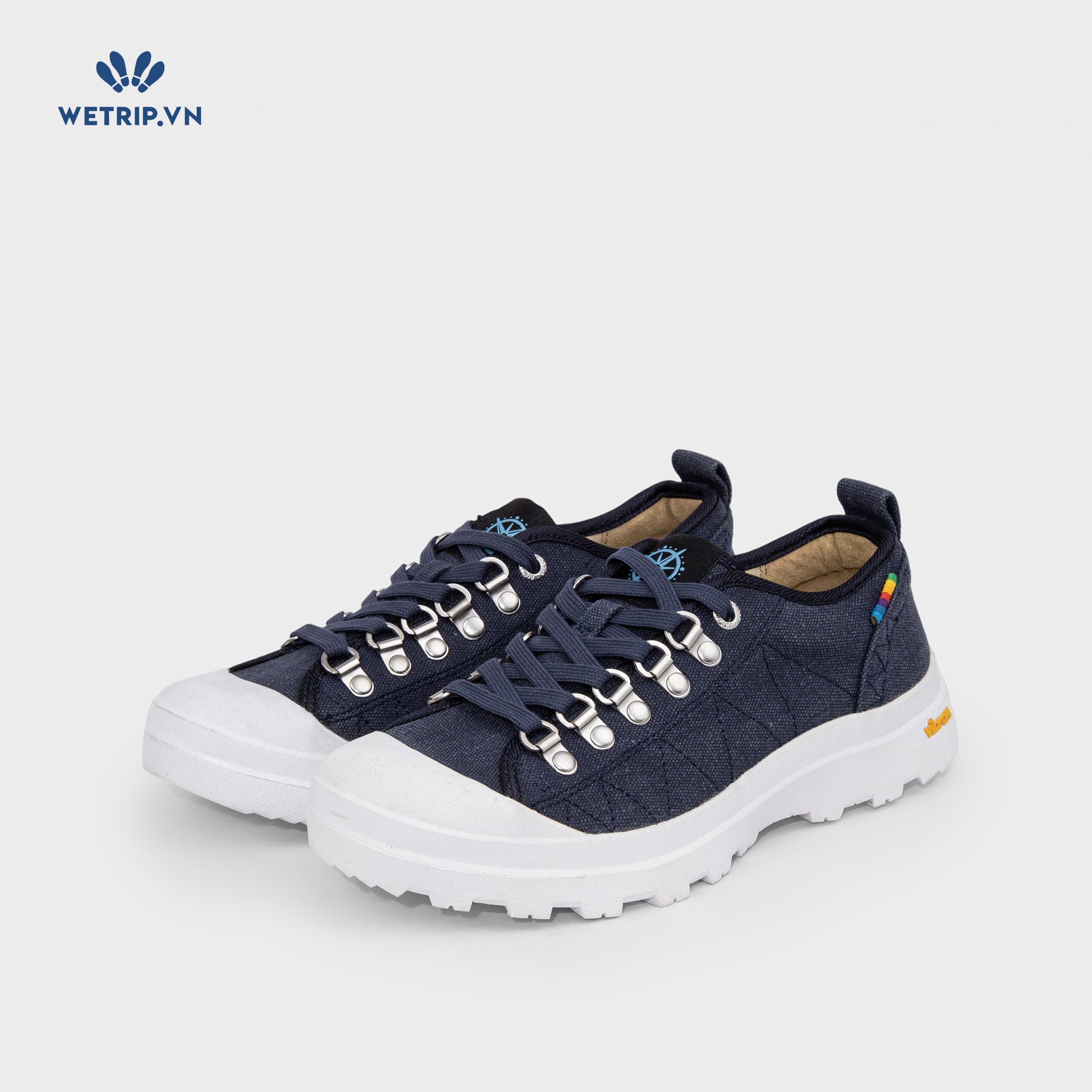 Sneaker Bussola (Xanh than) Mã SN-BSL-136-A