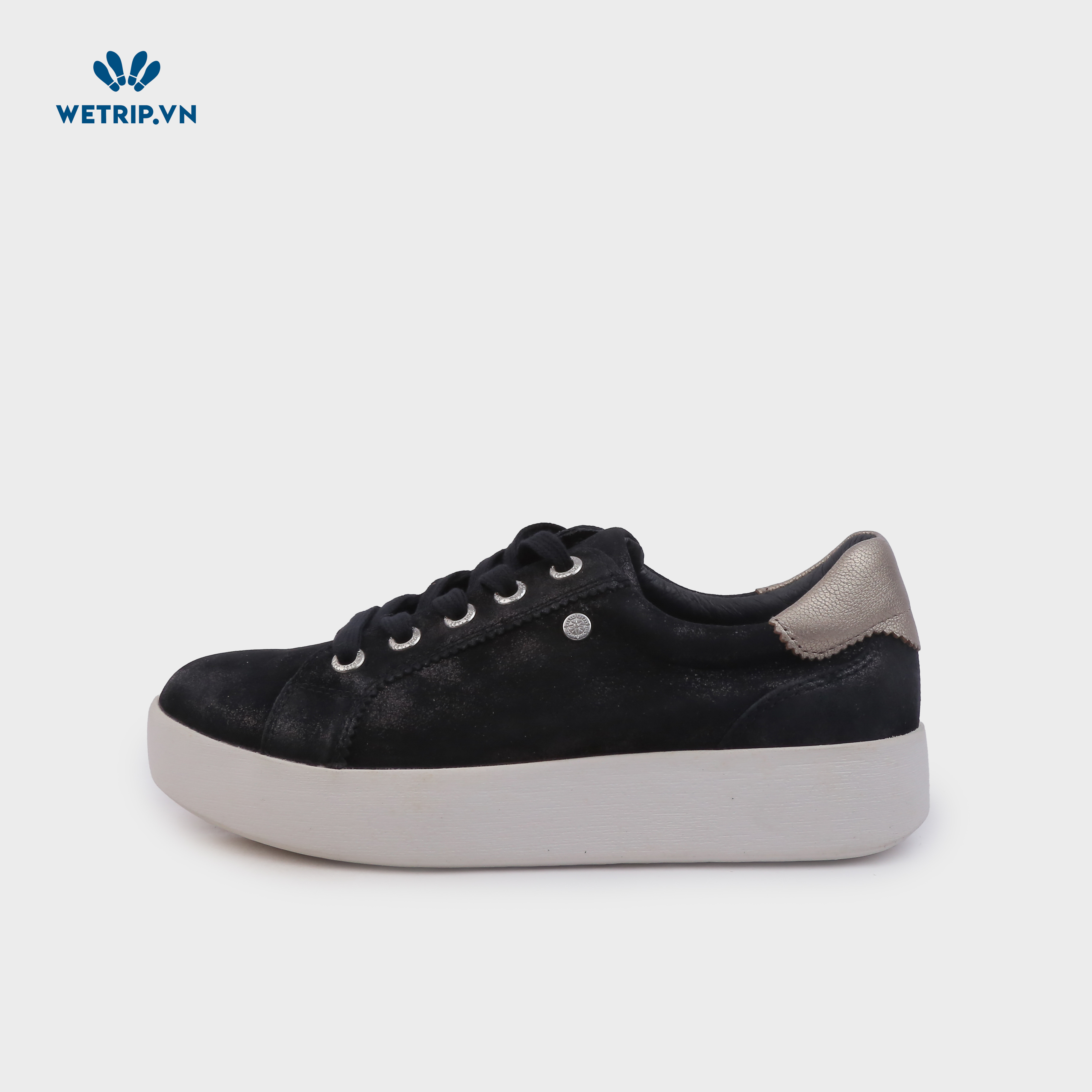Sneaker Bussola (Đen ánh nhũ) Mã SN-BSL-092-A1