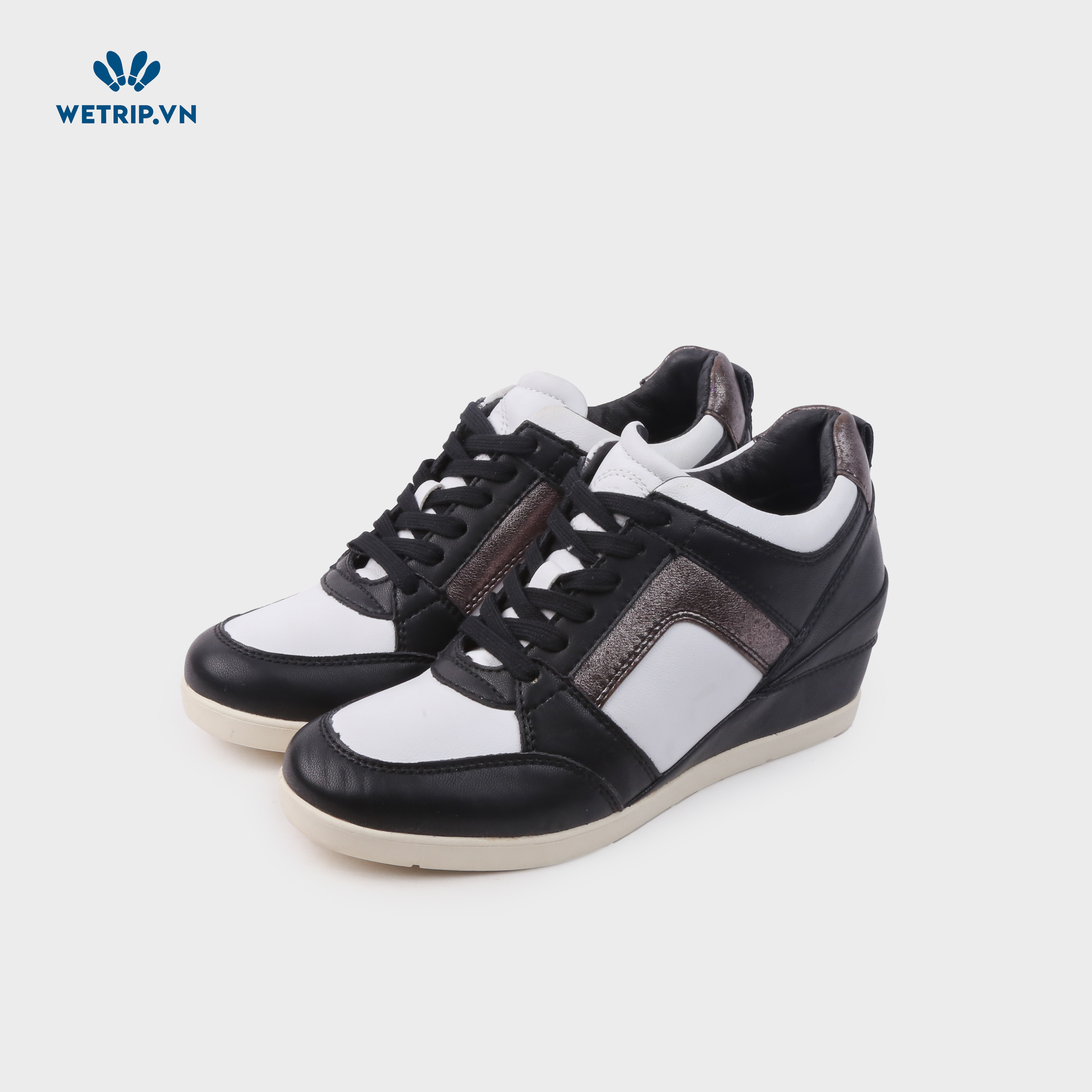 Sneaker Bussola (Đen pha trắng) Mã SN-BSL-101-A1