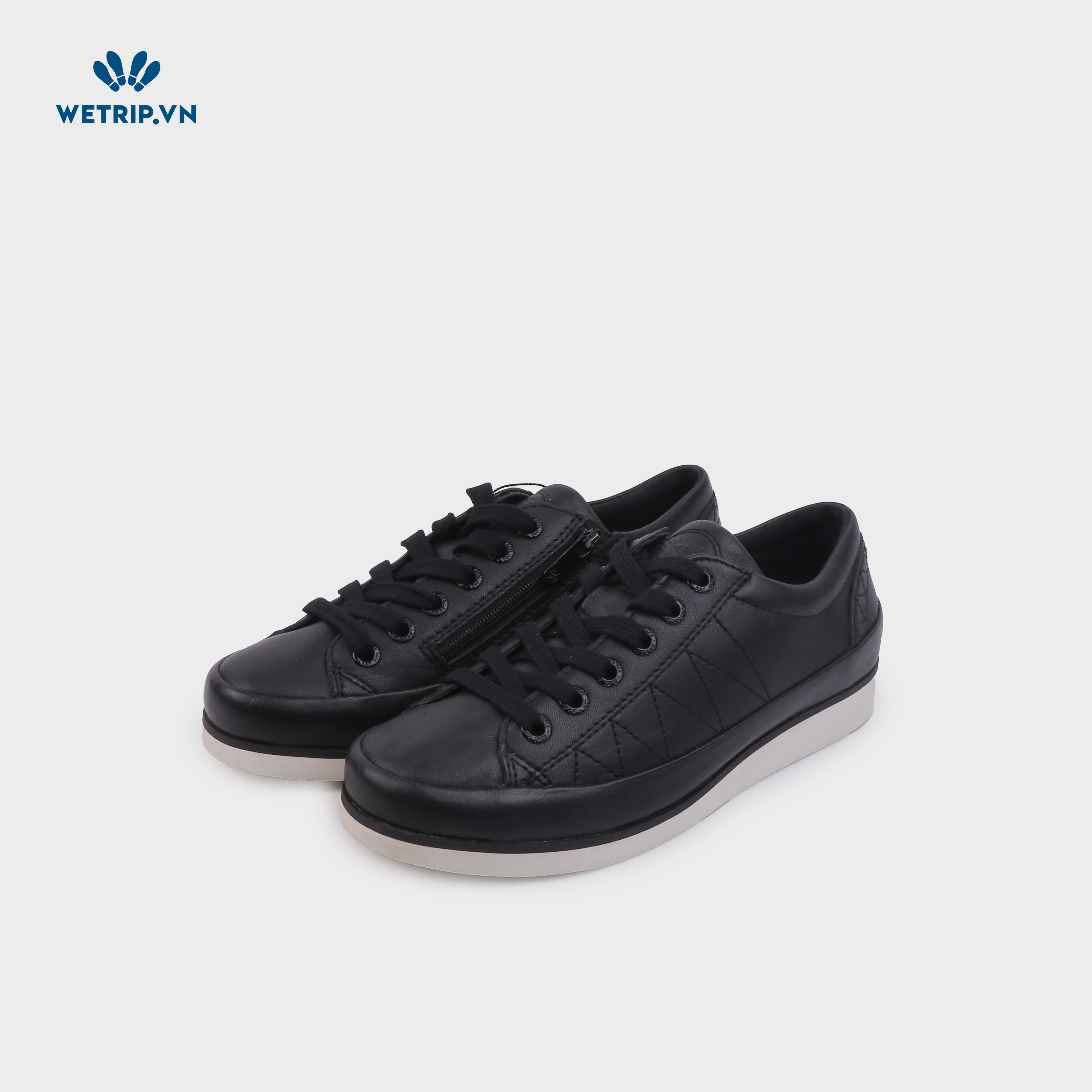 Sneaker Bussola (Đen đế trắng) Mã SN-BSL-097-A1