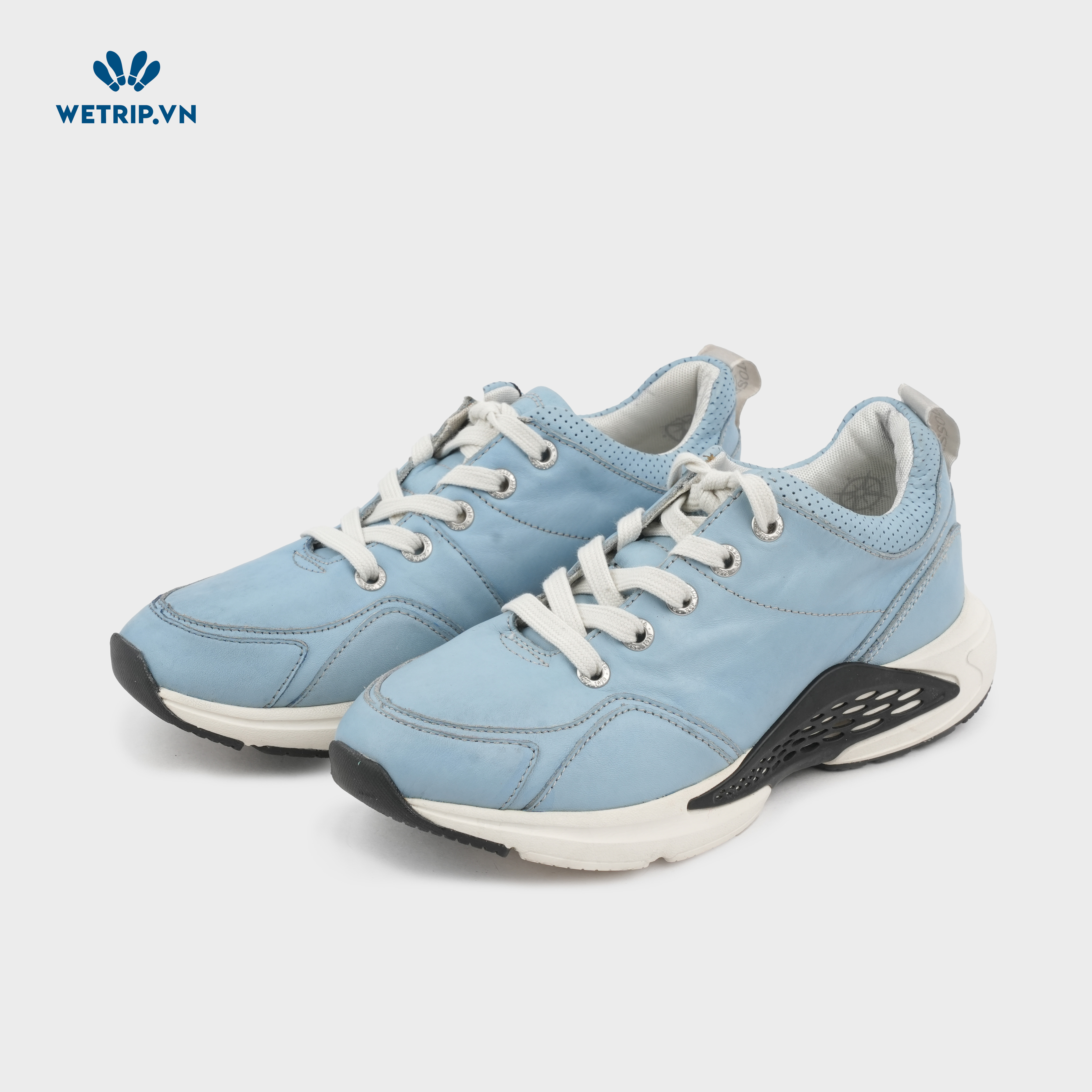 Sneaker Bussola (Xanh đế mix đen) Mã SN-BSL-108-B2
