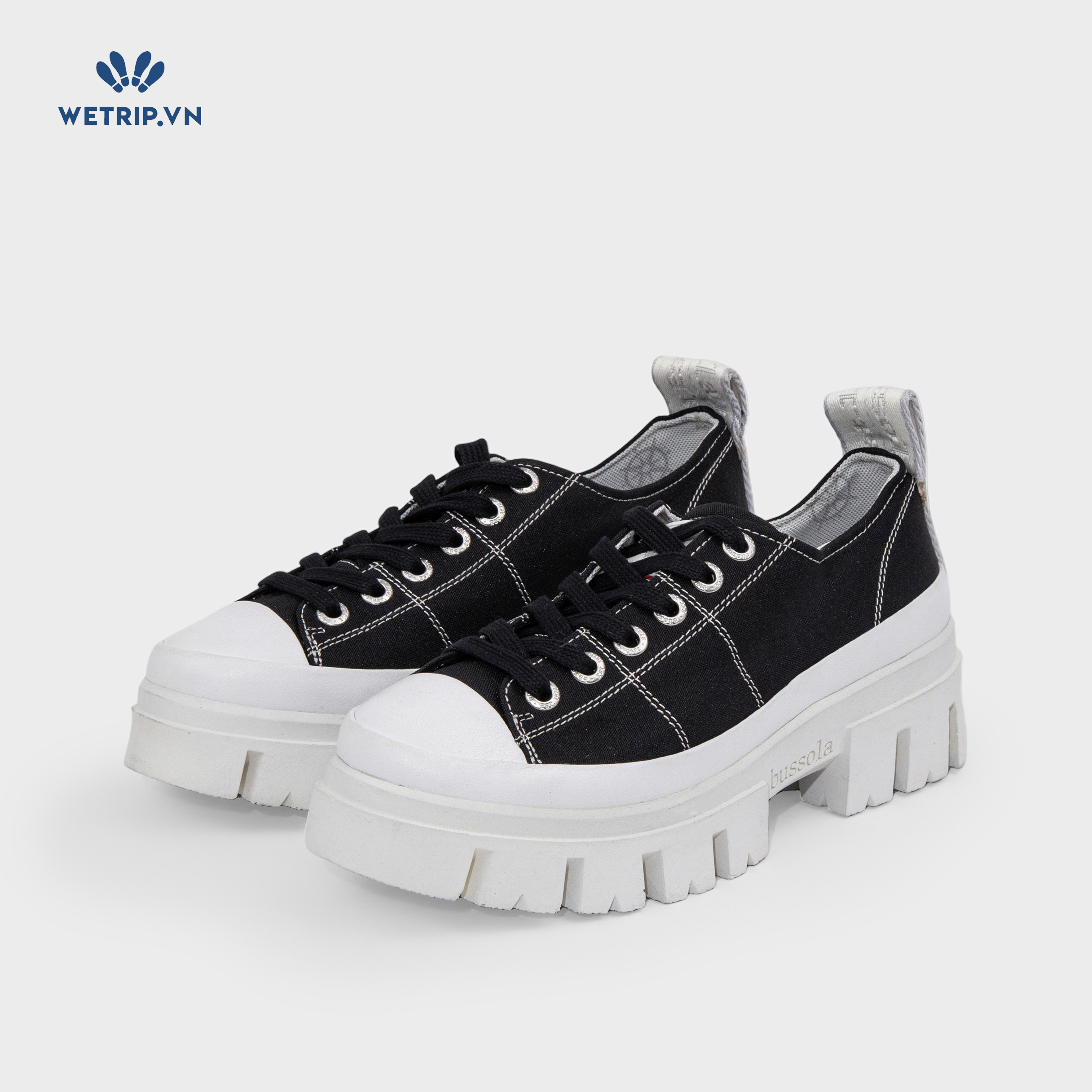 Sneaker Bussola (Đen) Mã SN-BSL-138-A