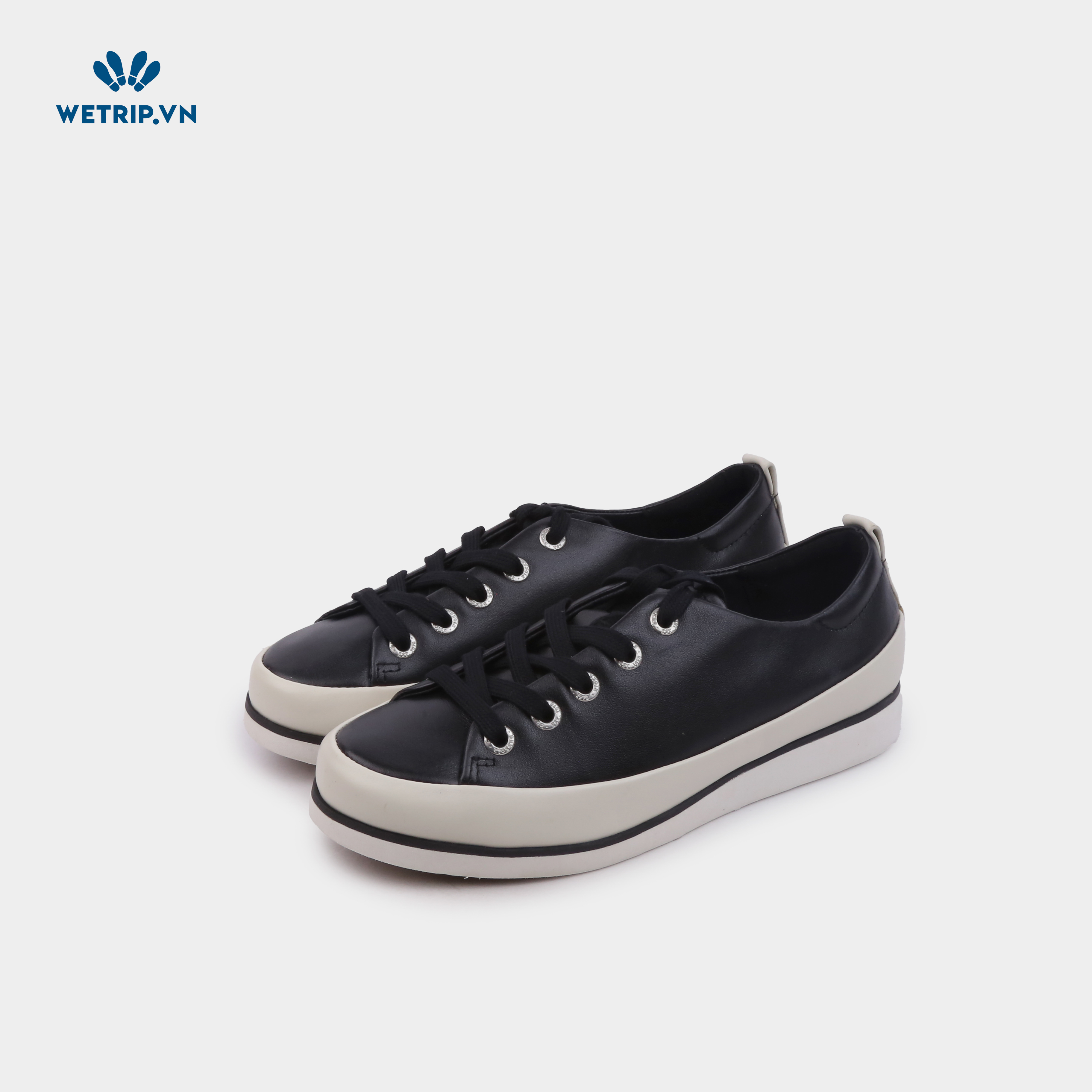 Sneaker Bussola (Đen lì) Mã SN-BSL-095-A1