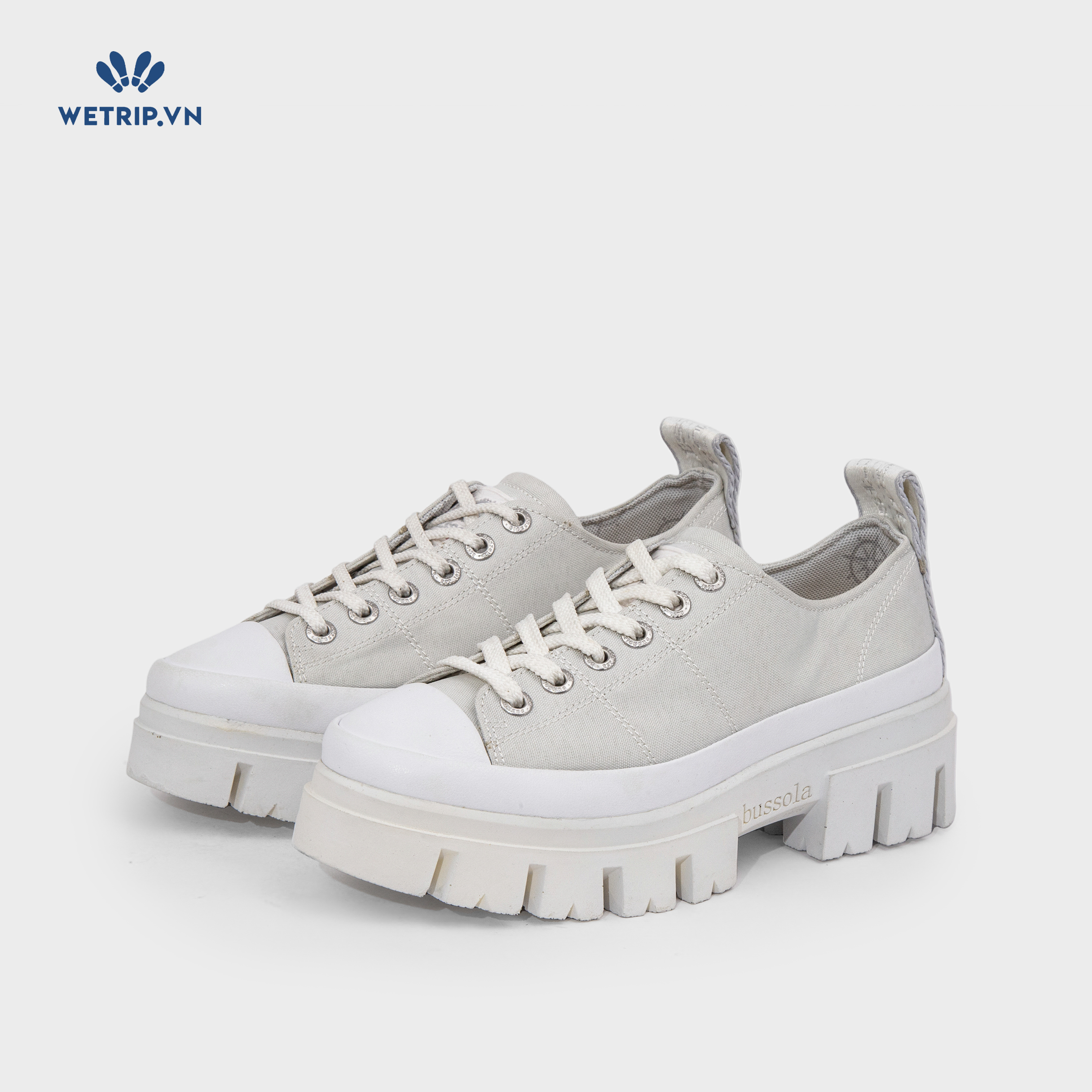 Sneaker Bussola (Ghi nhạt) Mã SN-BSL-138-C