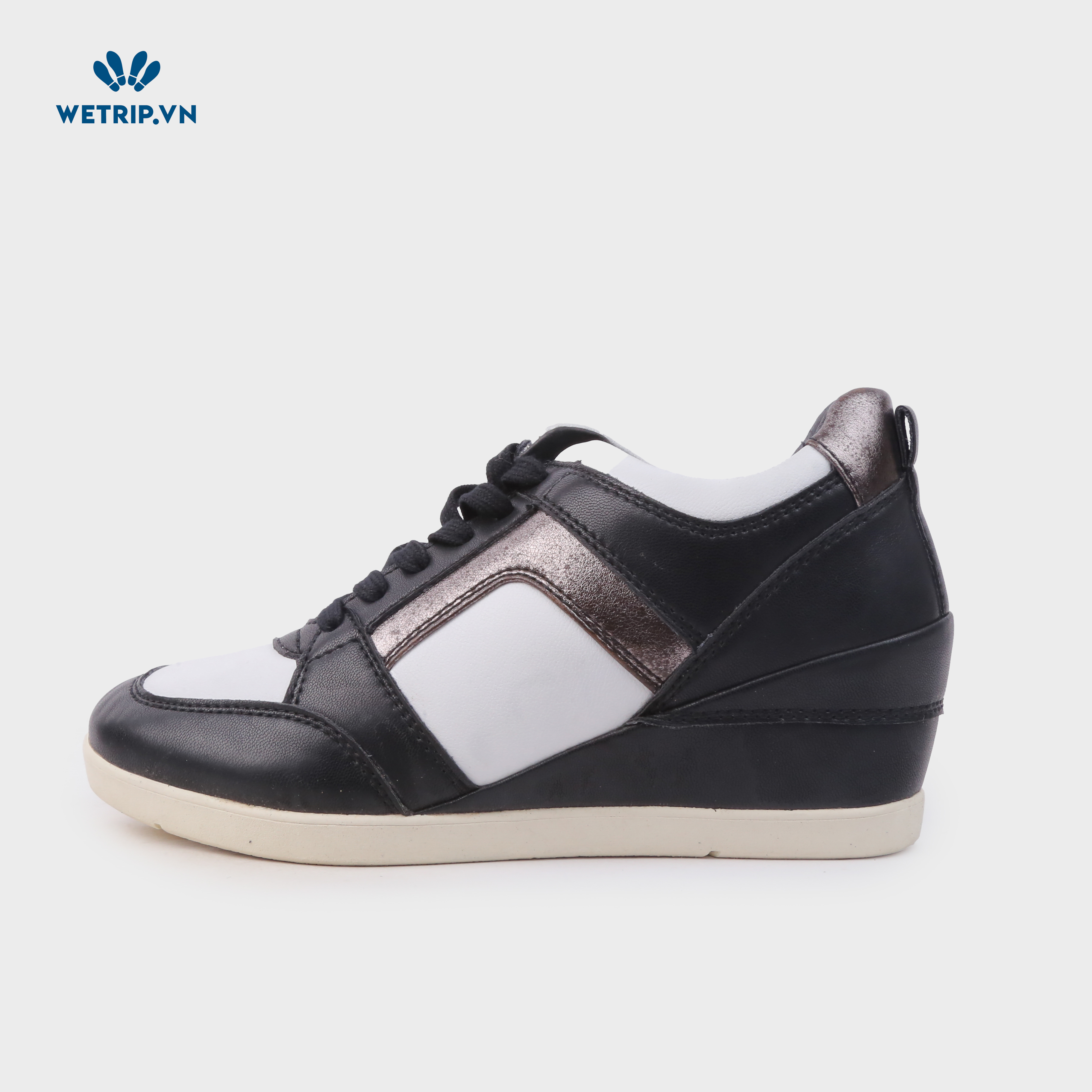 Sneaker Bussola (Đen pha trắng) Mã SN-BSL-101-A1