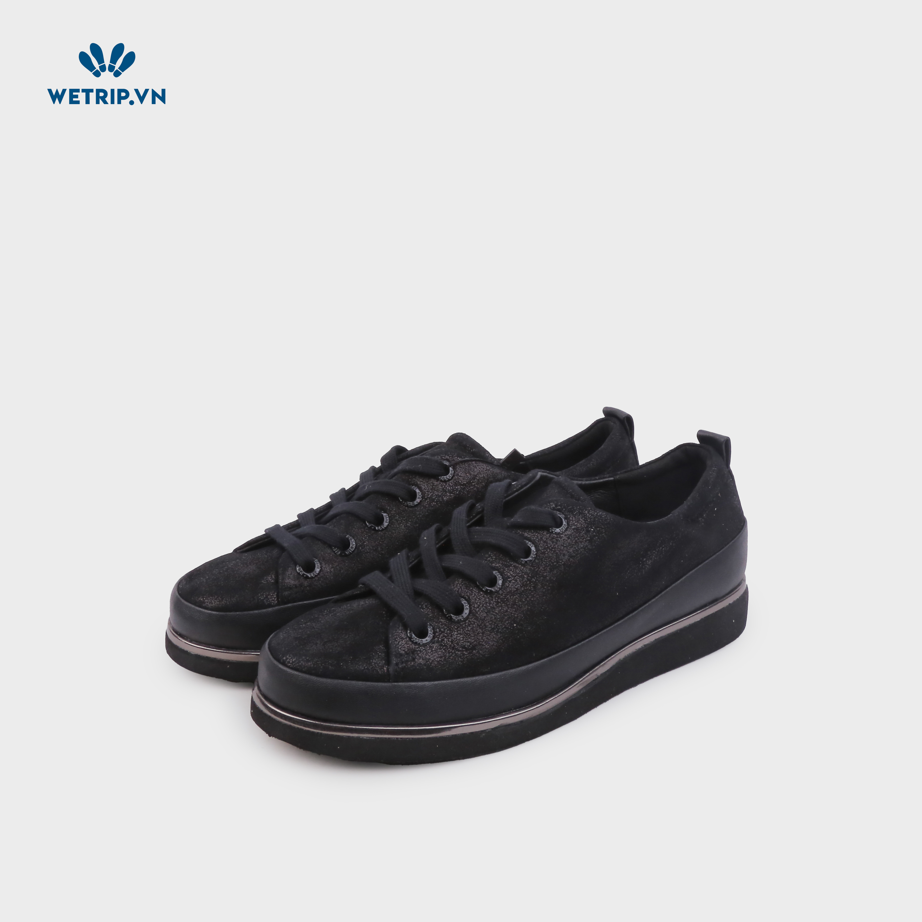 Sneaker Bussola (Đen da lộn) Mã SN-BSL-095-A
