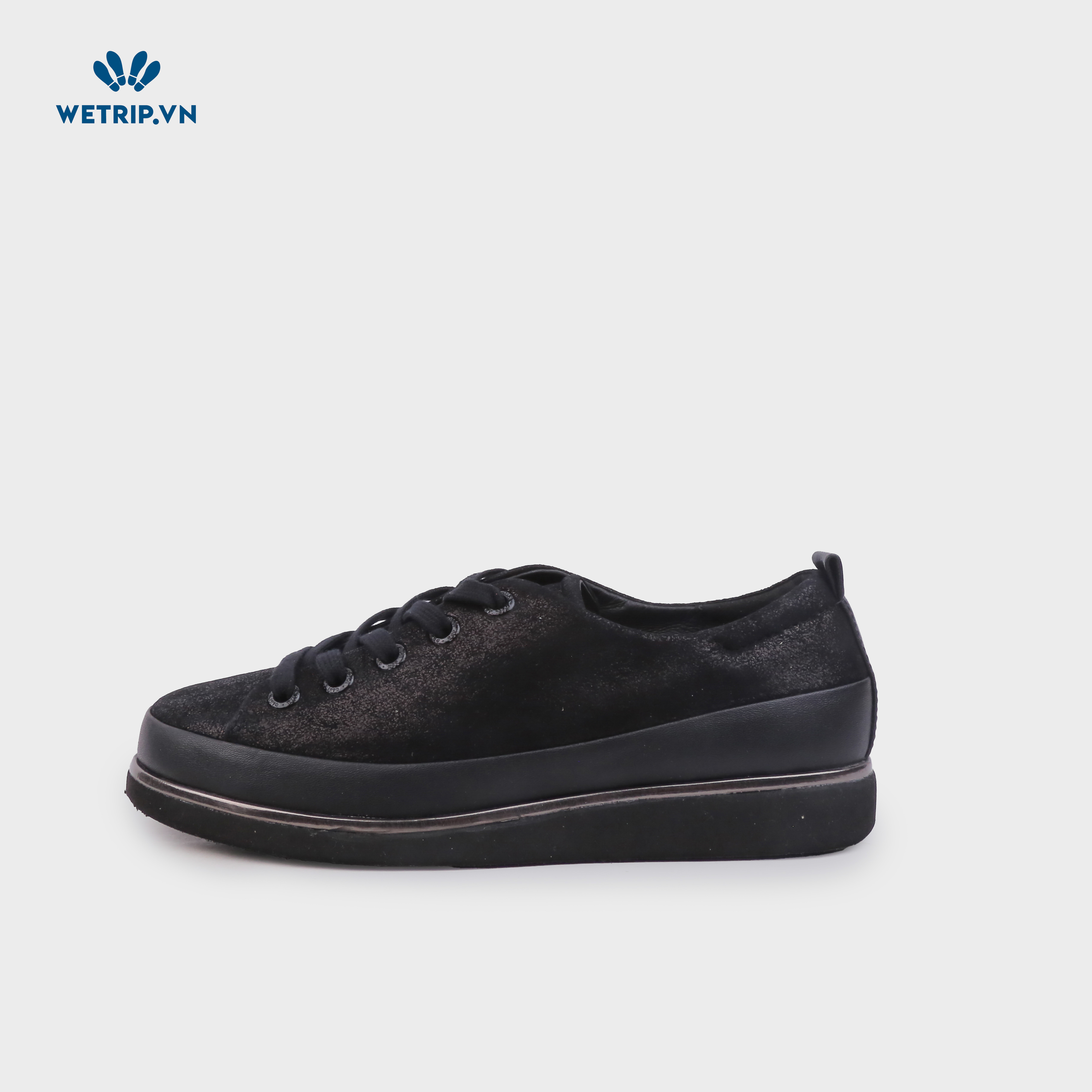 Sneaker Bussola (Đen da lộn) Mã SN-BSL-095-A