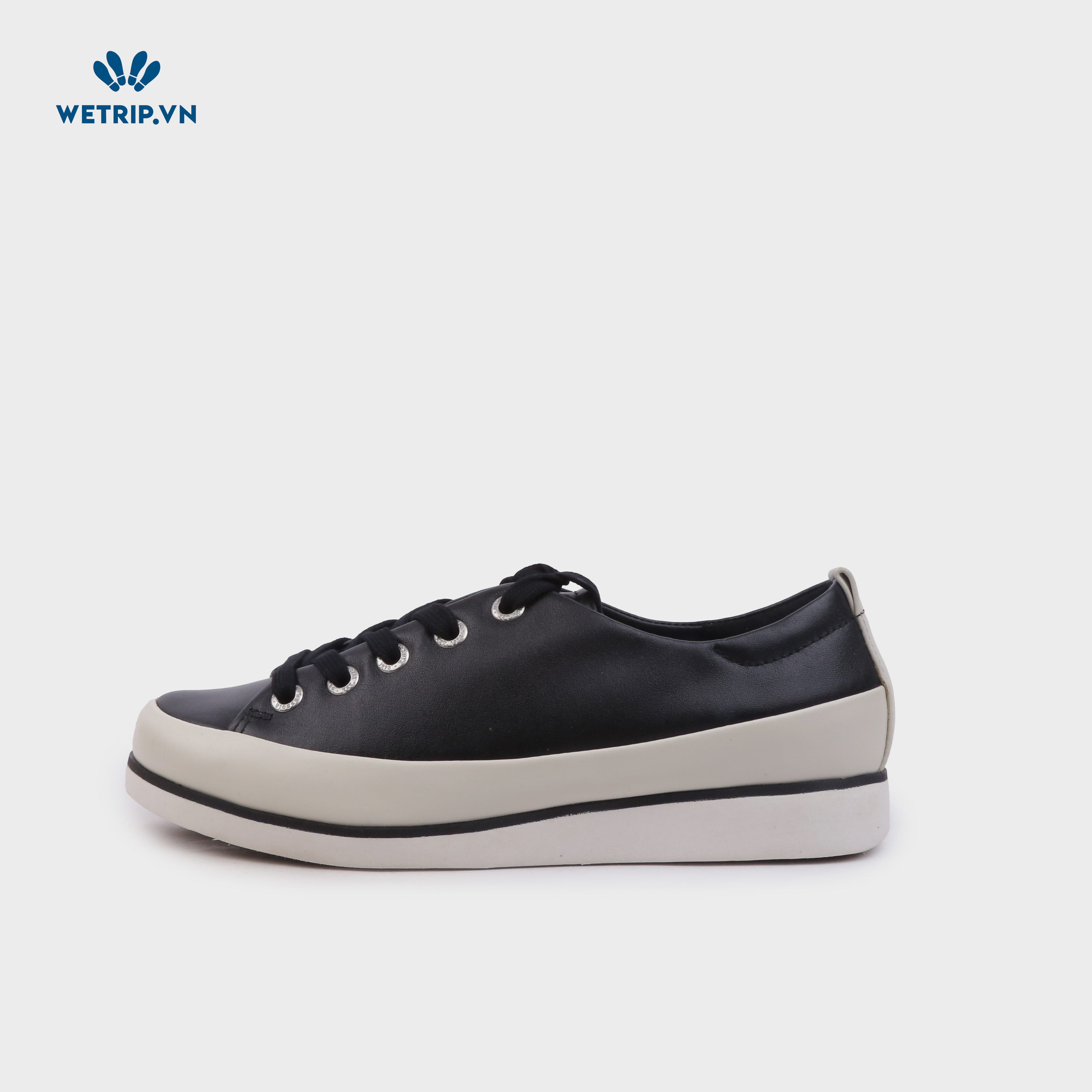 Sneaker Bussola (Đen lì) Mã SN-BSL-095-A1