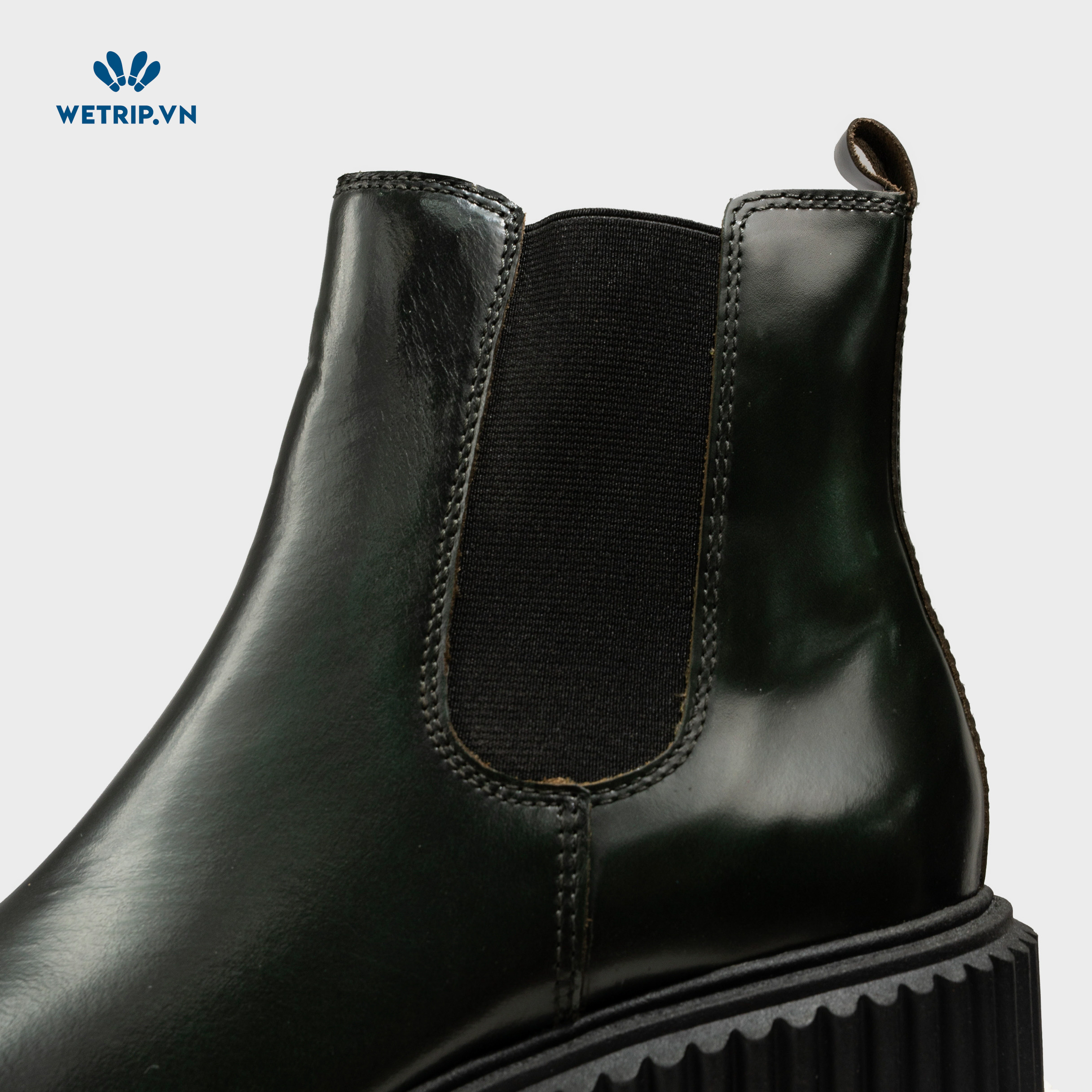 Boots Lửng Cao Gót Aldo ( xanh rêu) Mã BL-CG-ALDO-007-A