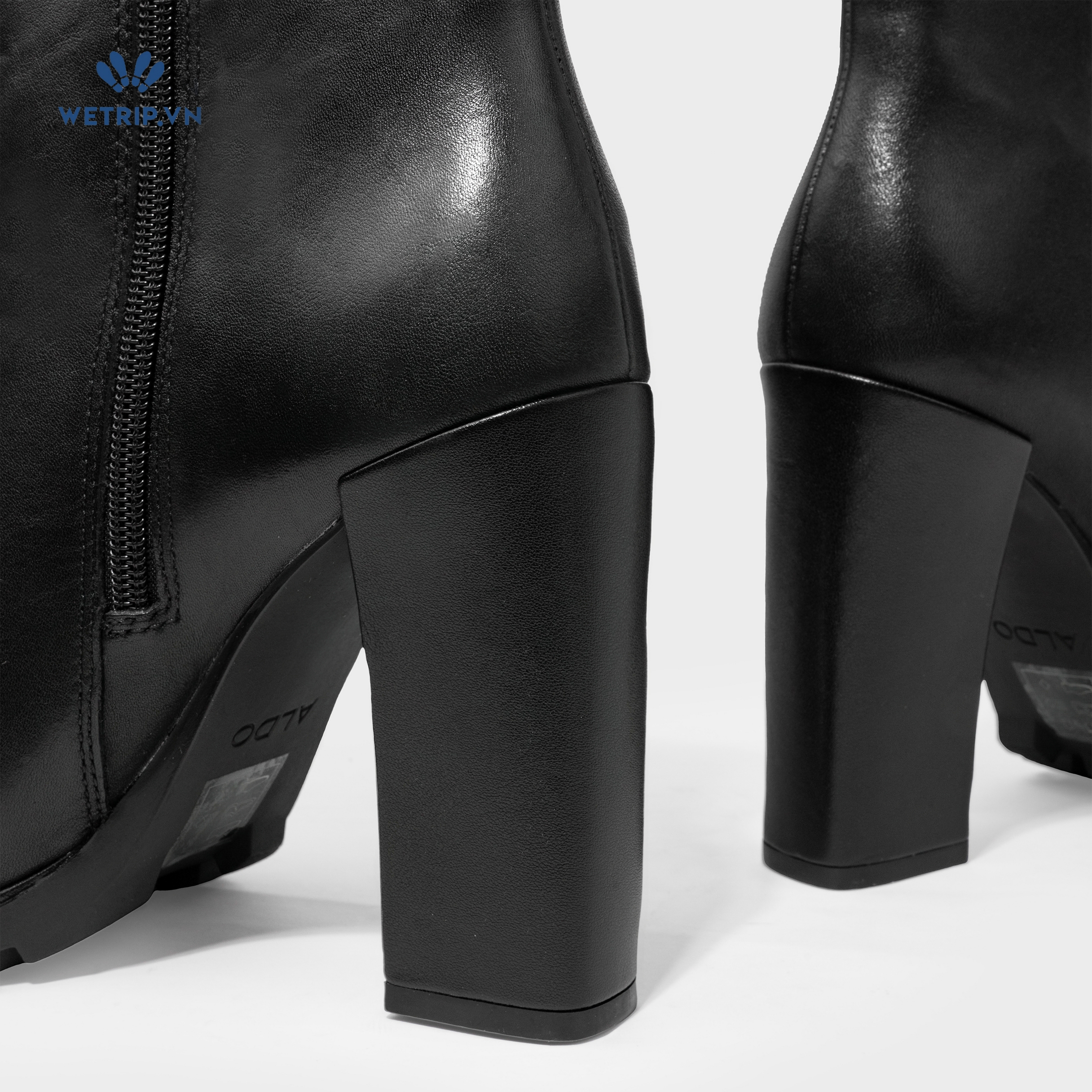 Boots Lửng Cao Gót Aldo (đen) Mã BL-CG-ALDO-006-A