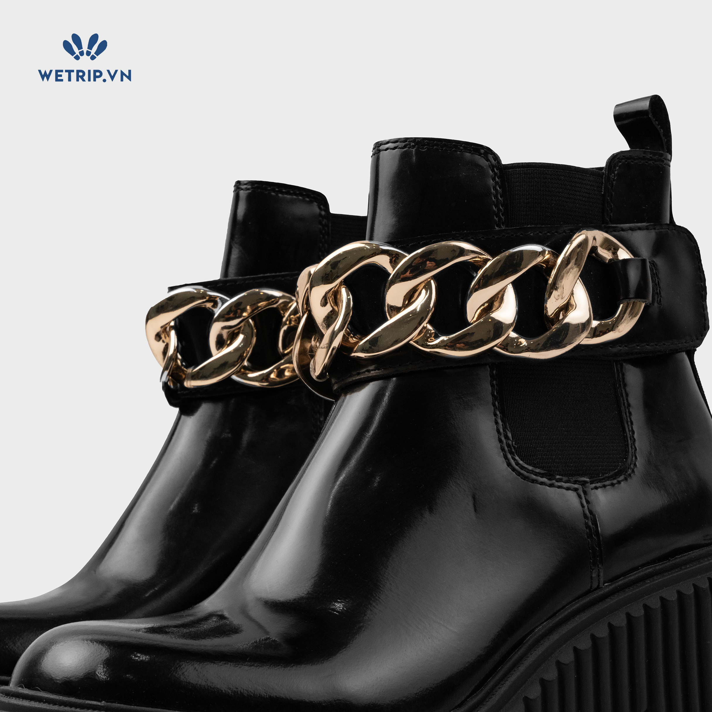 Boots Lửng Cao Gót Aldo (đen xích) Mã BL-CG-ALDO-008-A