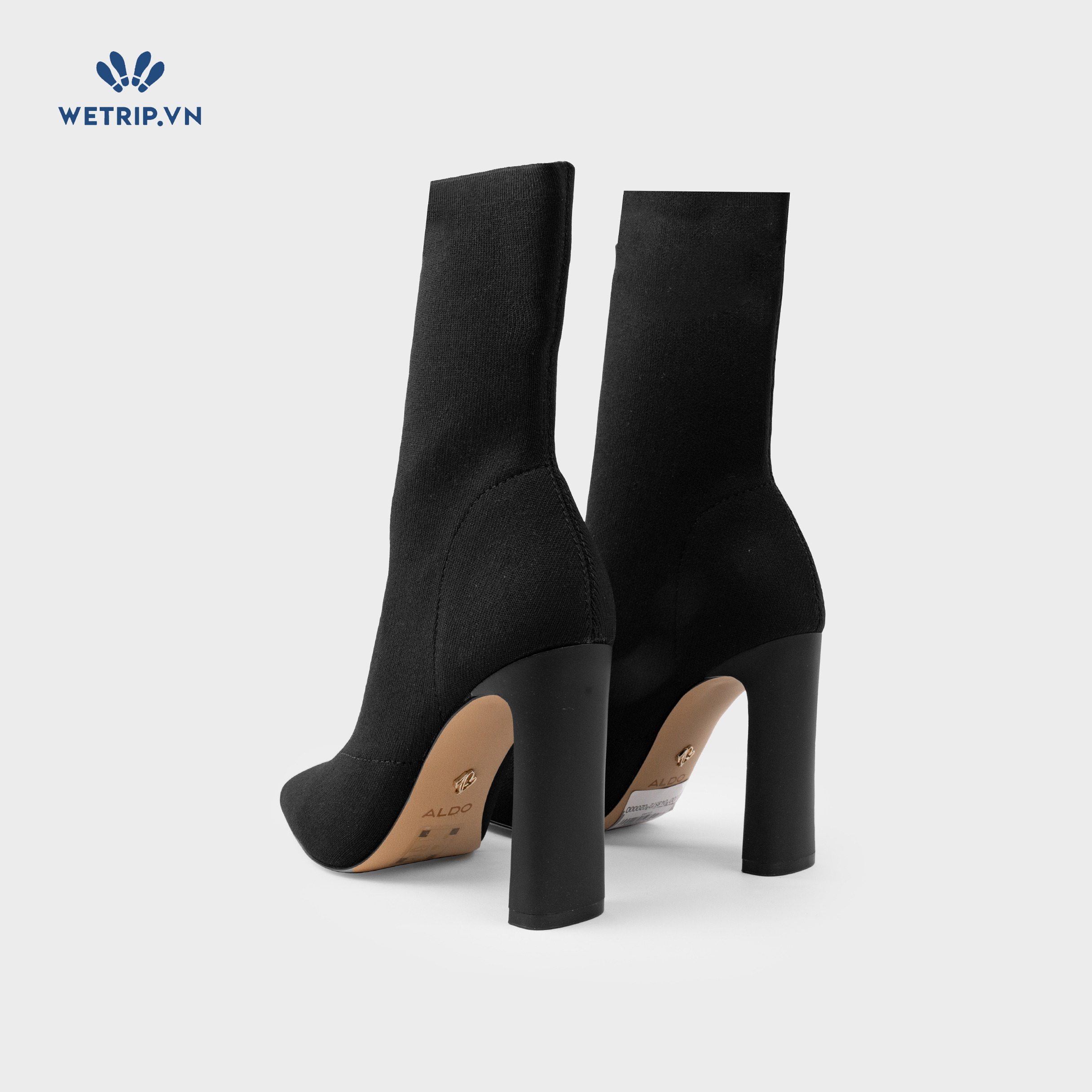 Boots Lửng Cao Gót Aldo ( đen) Mã BL-CG-ALDO-009-A