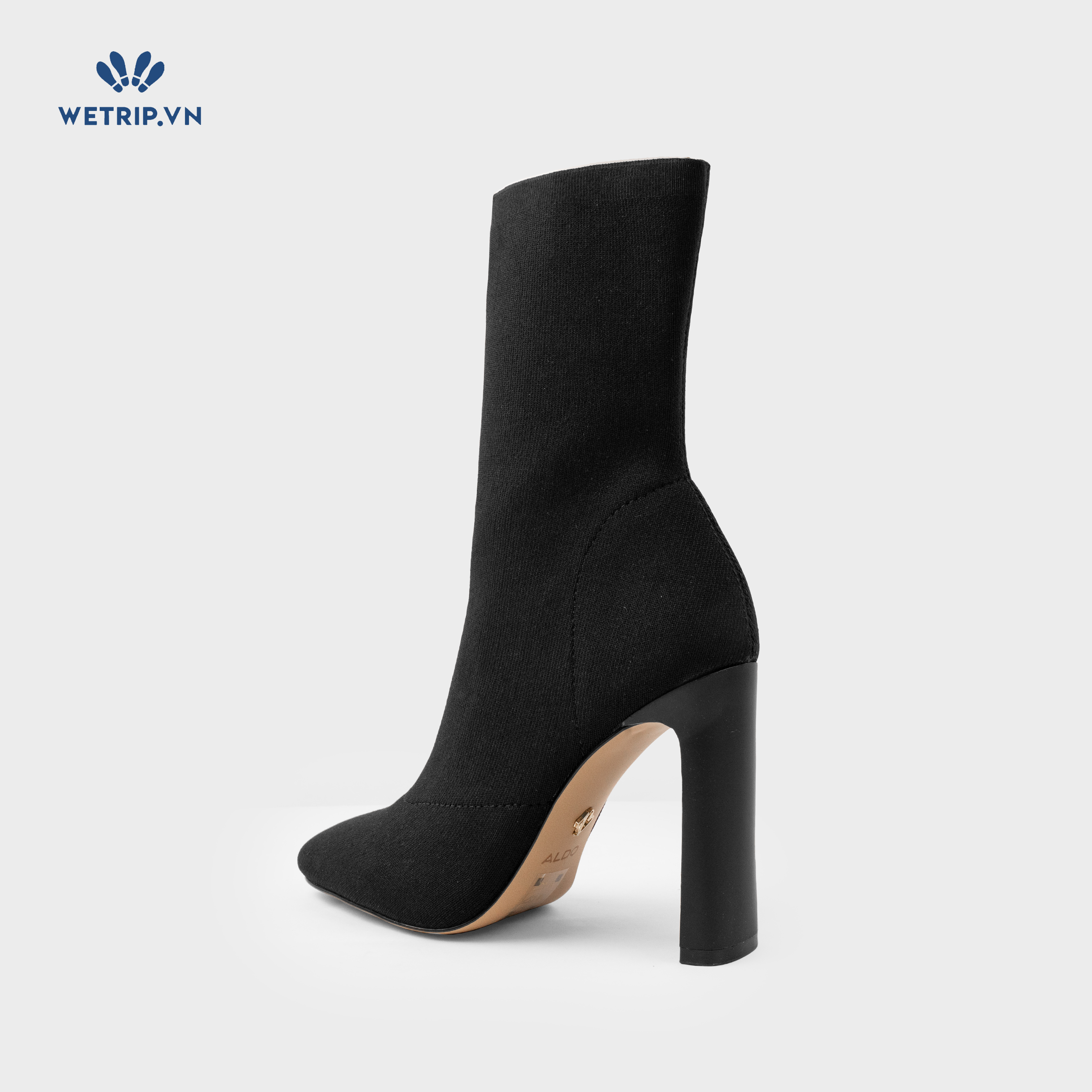 Boots Lửng Cao Gót Aldo ( đen) Mã BL-CG-ALDO-009-A