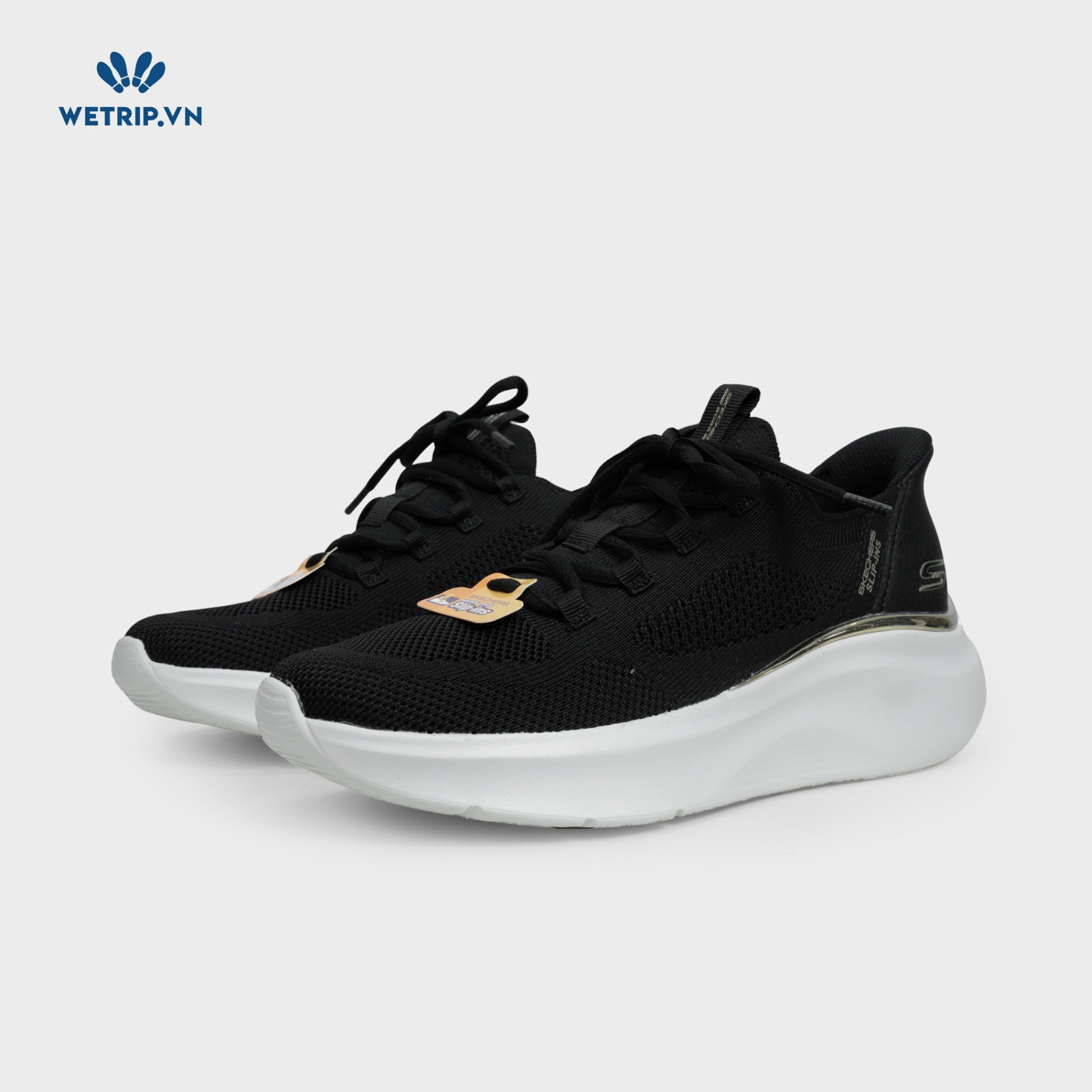 Sneakers We_SKE (Đen đế trắng) Mã SN-SKE-042-C