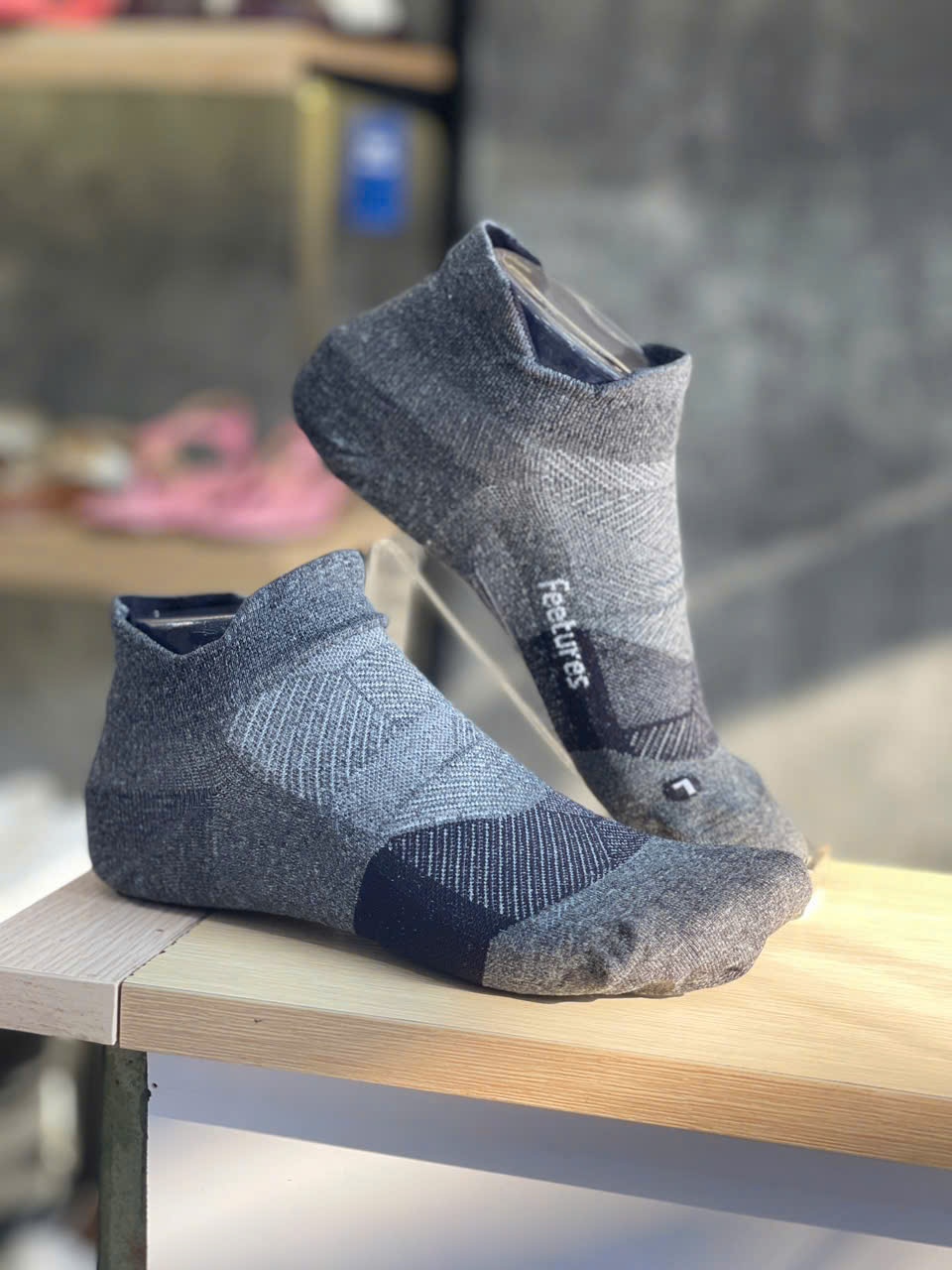 Tất Feetures thấp cổ (Xám) Mã TAT-FTR-TC-001-F