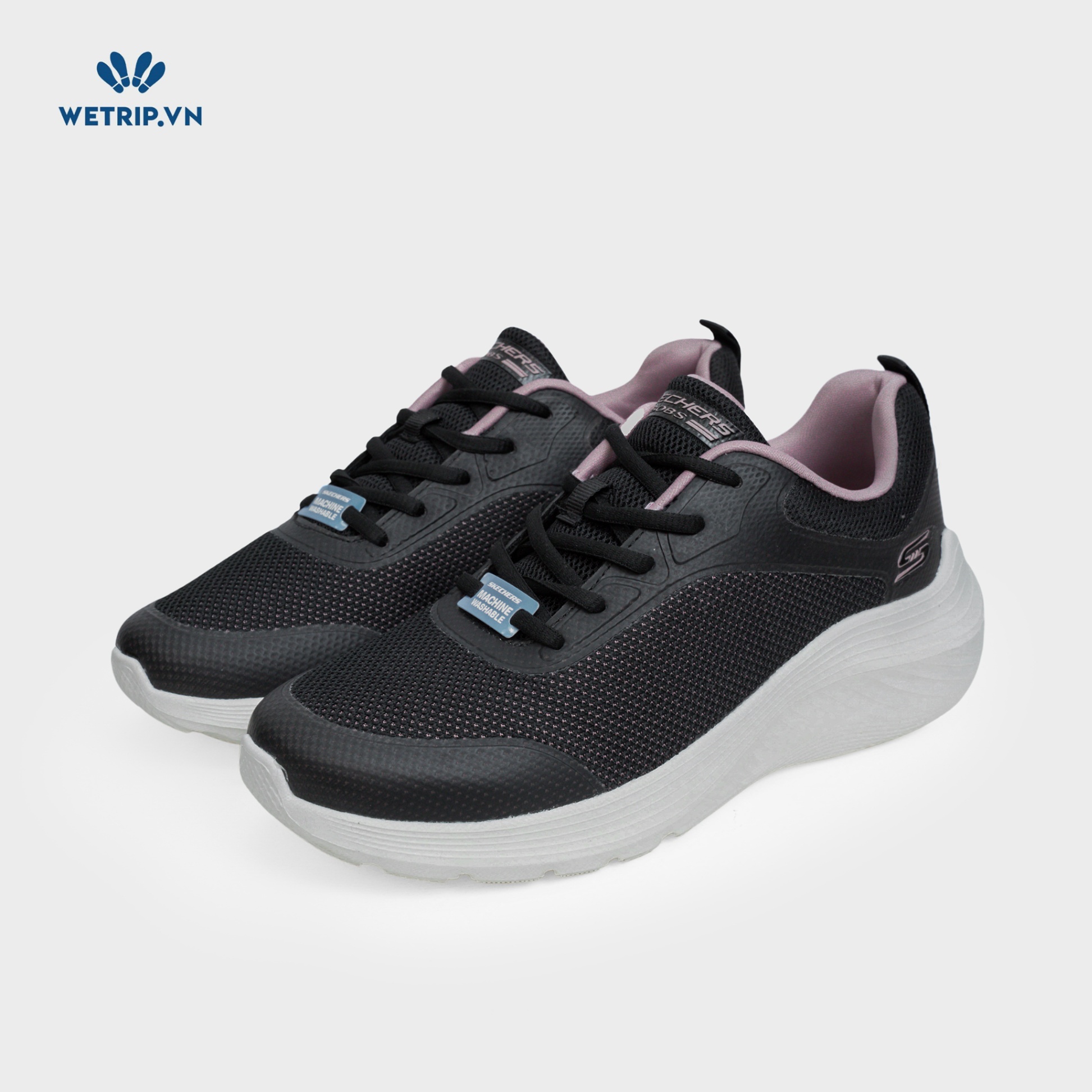 Sneakers We_SKE (Đen phối tím) Mã SN-SKE-038-A2
