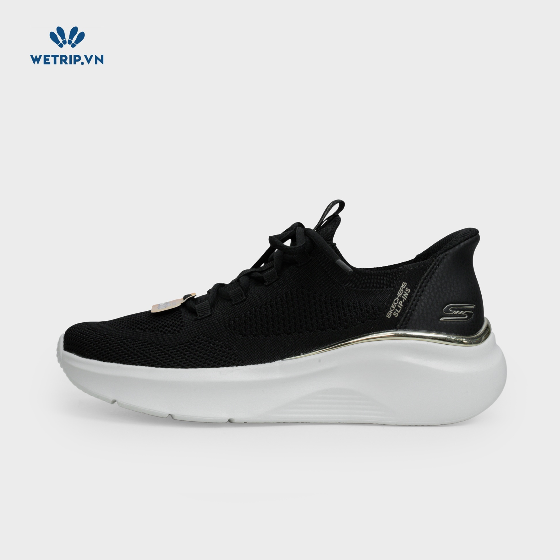 Sneakers We_SKE (Đen đế trắng) Mã SN-SKE-042-C