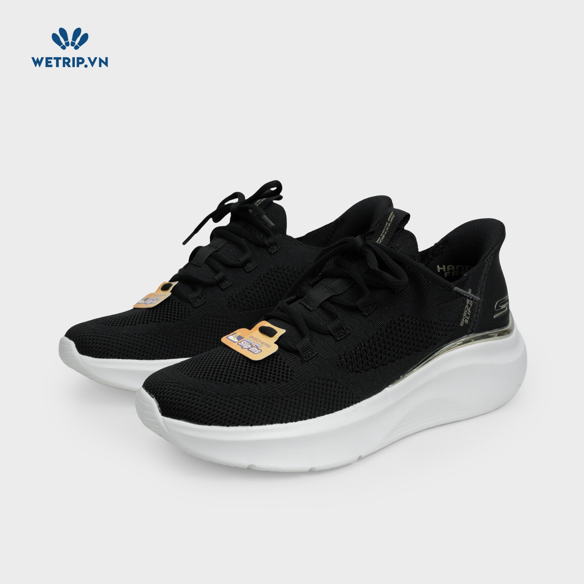 Sneakers We_SKE (Đen đế trắng) Mã SN-SKE-042-C